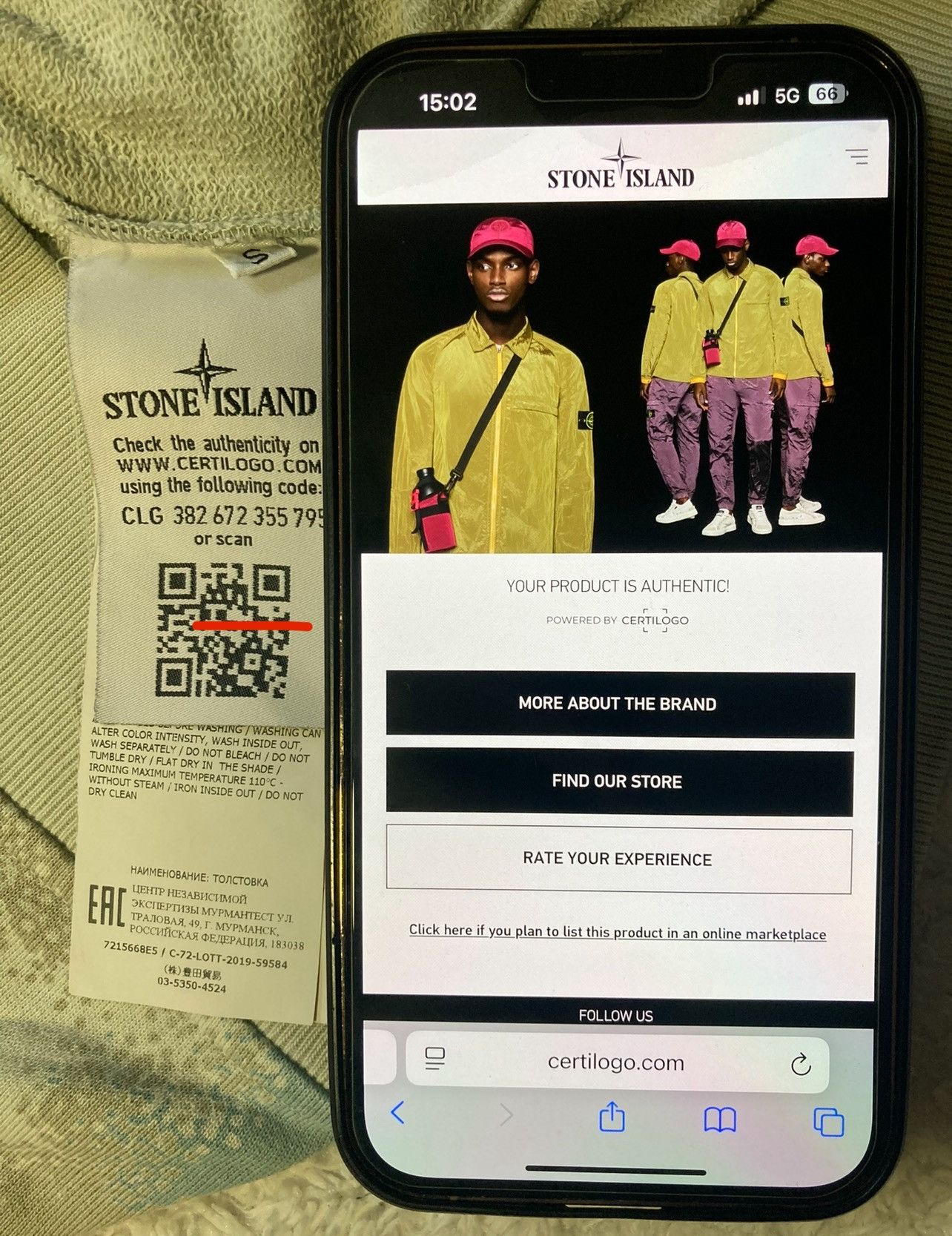 Stone Island Stone Island Camo Devore Size US S / EU 44-46 / 1 - 7 Thumbnail