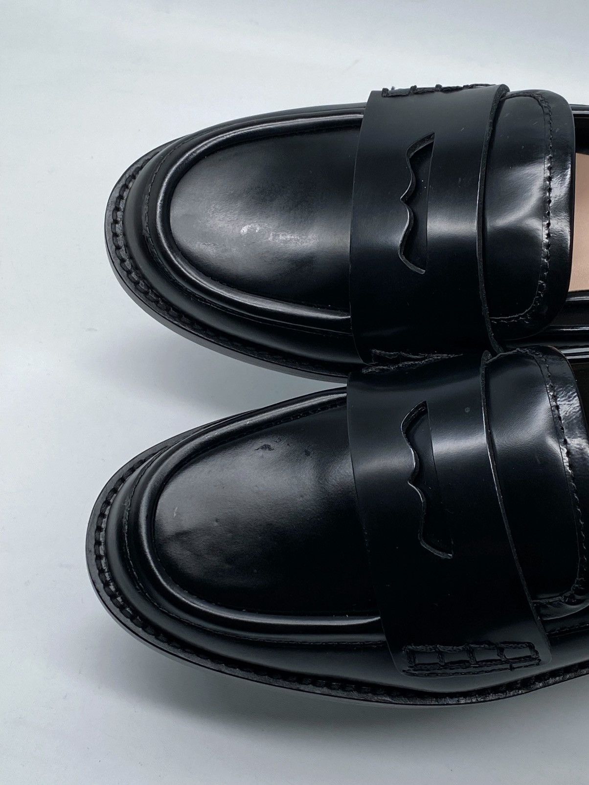 Loeffler Randall Loeffler Randall Rachel Leather Penny Loafers size 7.5 Size US 7.5 / IT 37.5 - 7 Thumbnail