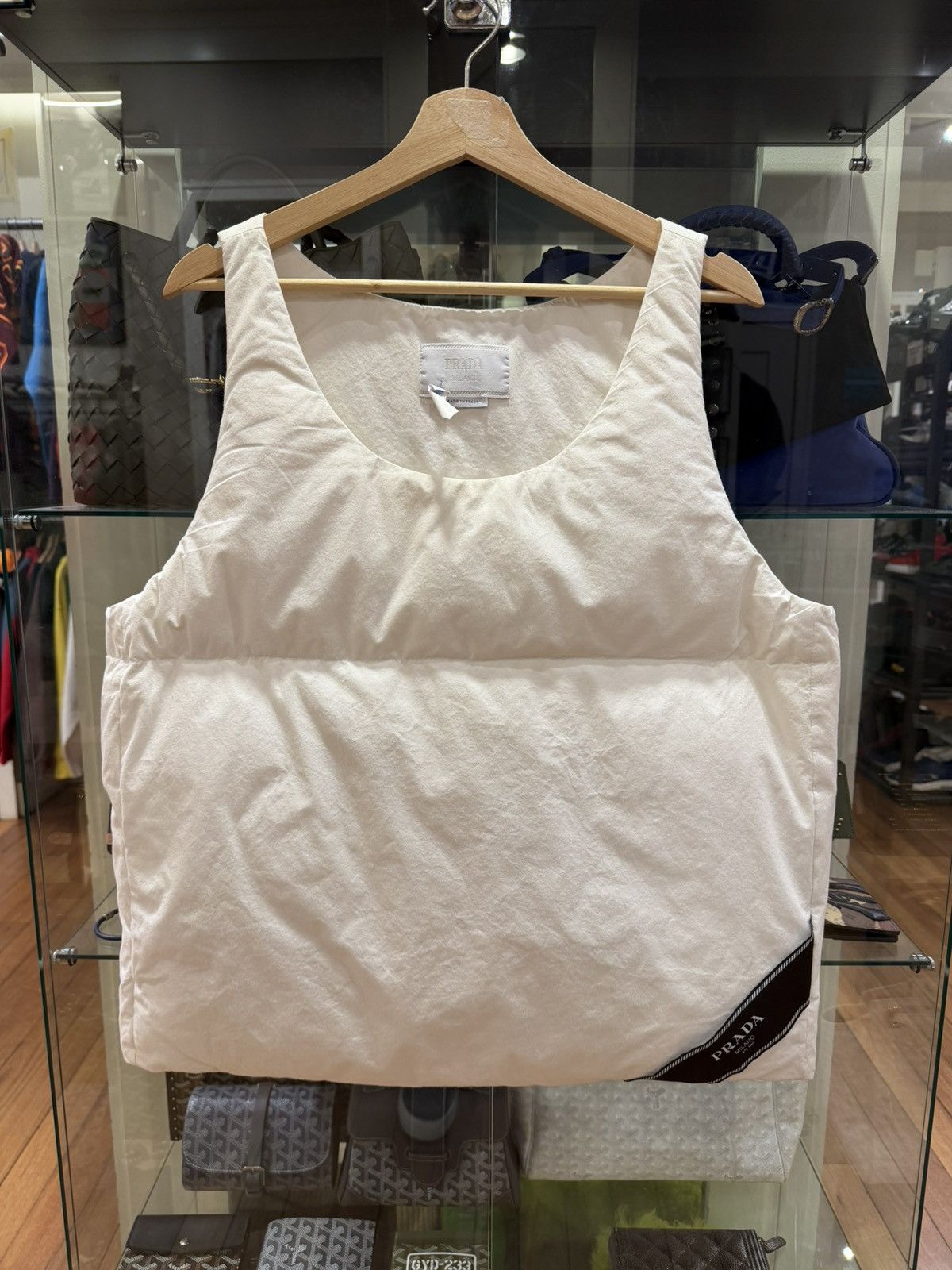 Prada Prada Raf Simons Pillow Vest - White Size US M / EU 48-50 / 2 - 1 Thumbnail