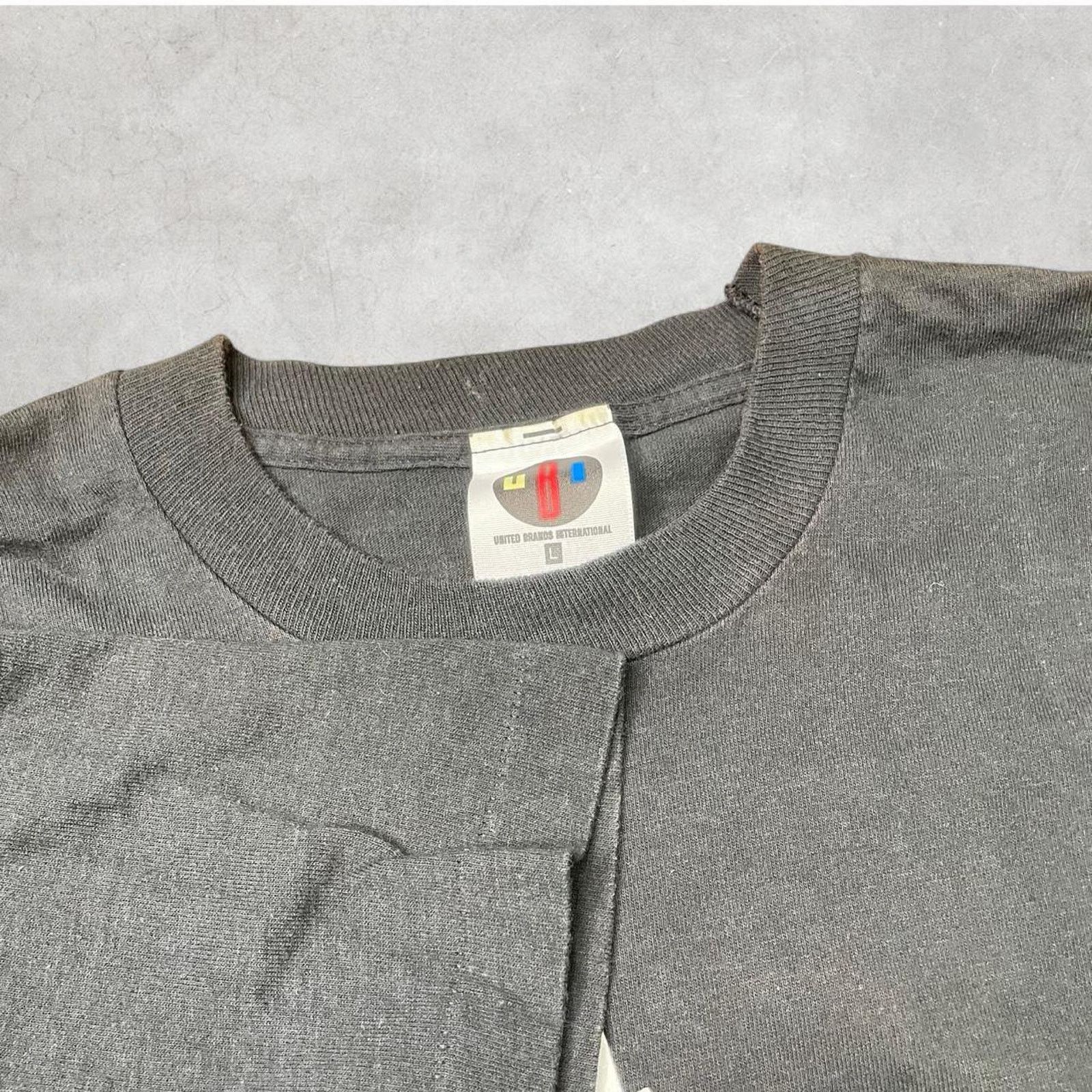 Pepsi Black and red vintage 90s Diet Pepsi promo shirt size L Size US L / EU 52-54 / 3 - 3 Thumbnail