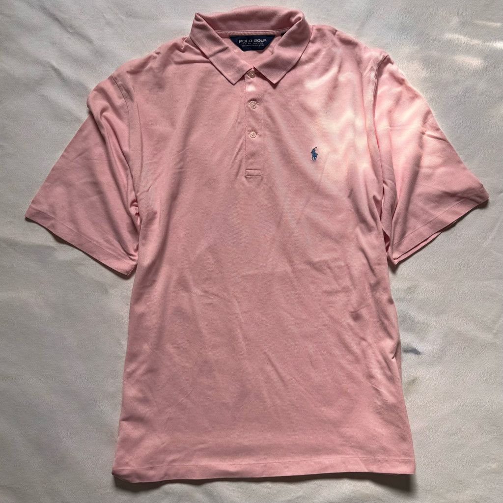 Polo Ralph Lauren Vintage Ralph Lauren Polo Golf Pink XL Size US XL / EU 56 / 4 - 1 Thumbnail