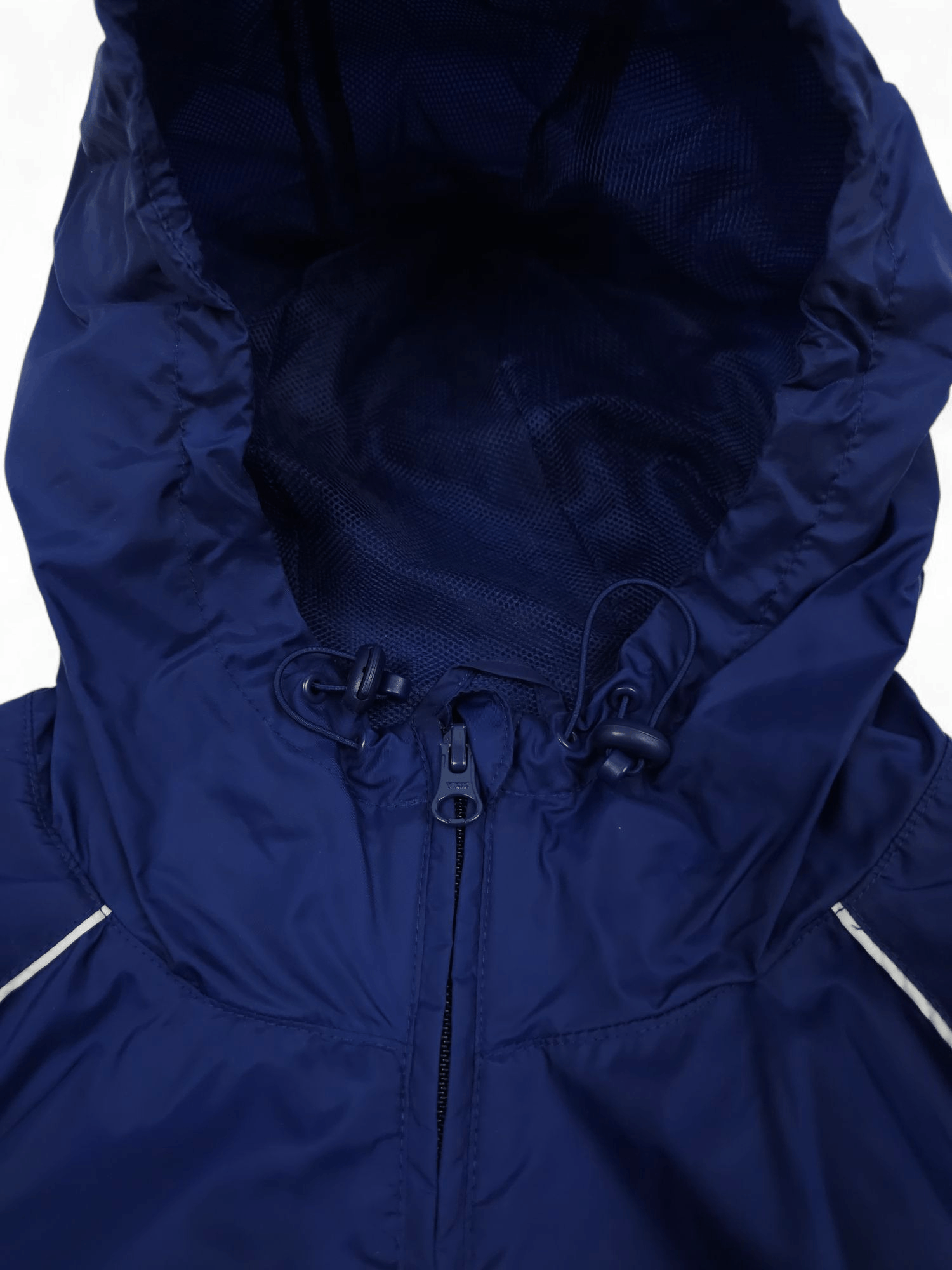 Adidas 💎 Vintage Y2K Adidas Navy Track Light Jacket Windbreaker Size US XL / EU 56 / 4 - 4 Thumbnail