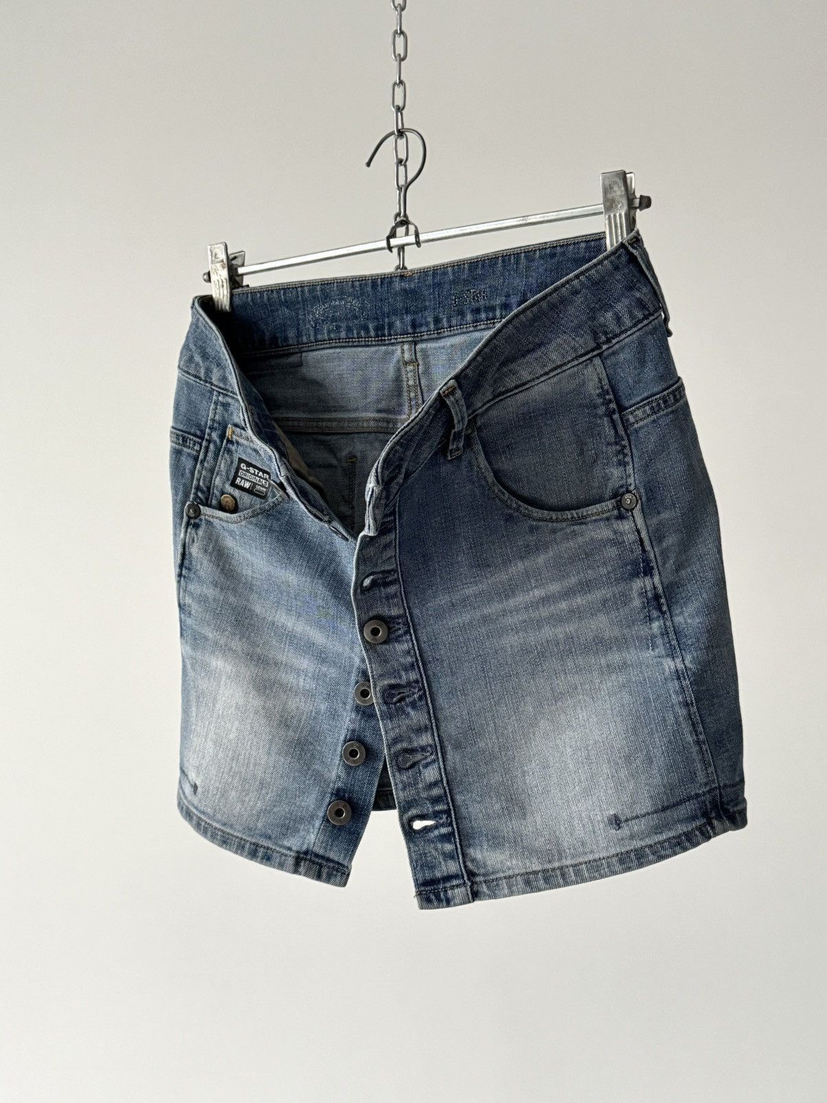 G-Star G-Star RAW Women’s Y2K Style Mini Jeans Skirt Size 26" / US 2 / IT 38 - 3 Thumbnail