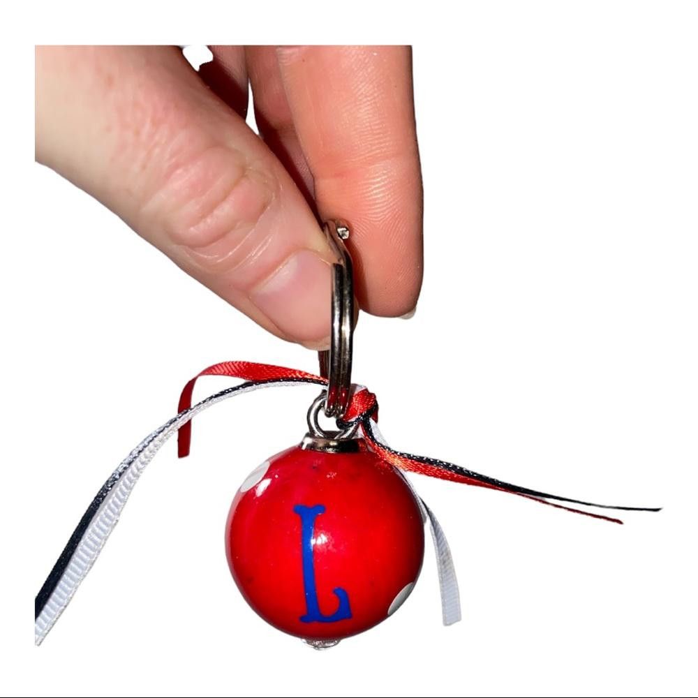 Designer Polka Dot L Keychain Size ONE SIZE - 4 Thumbnail