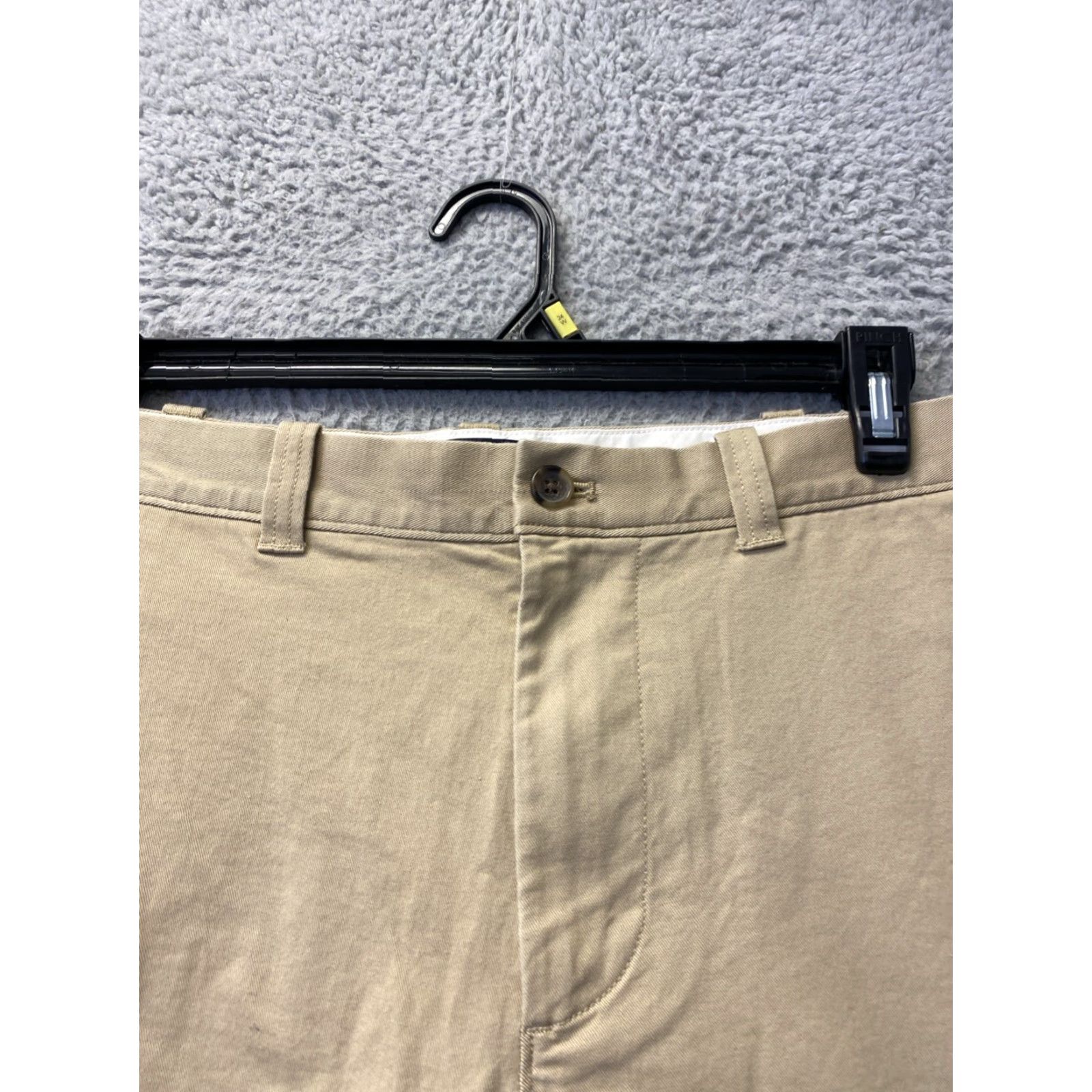 J.Crew VINTAGE J.CREW Mens Shorts 34 Khaki Chino Casual Travel Workwear Cotton Flat Front Size US 34 / EU 50 - 2 Thumbnail