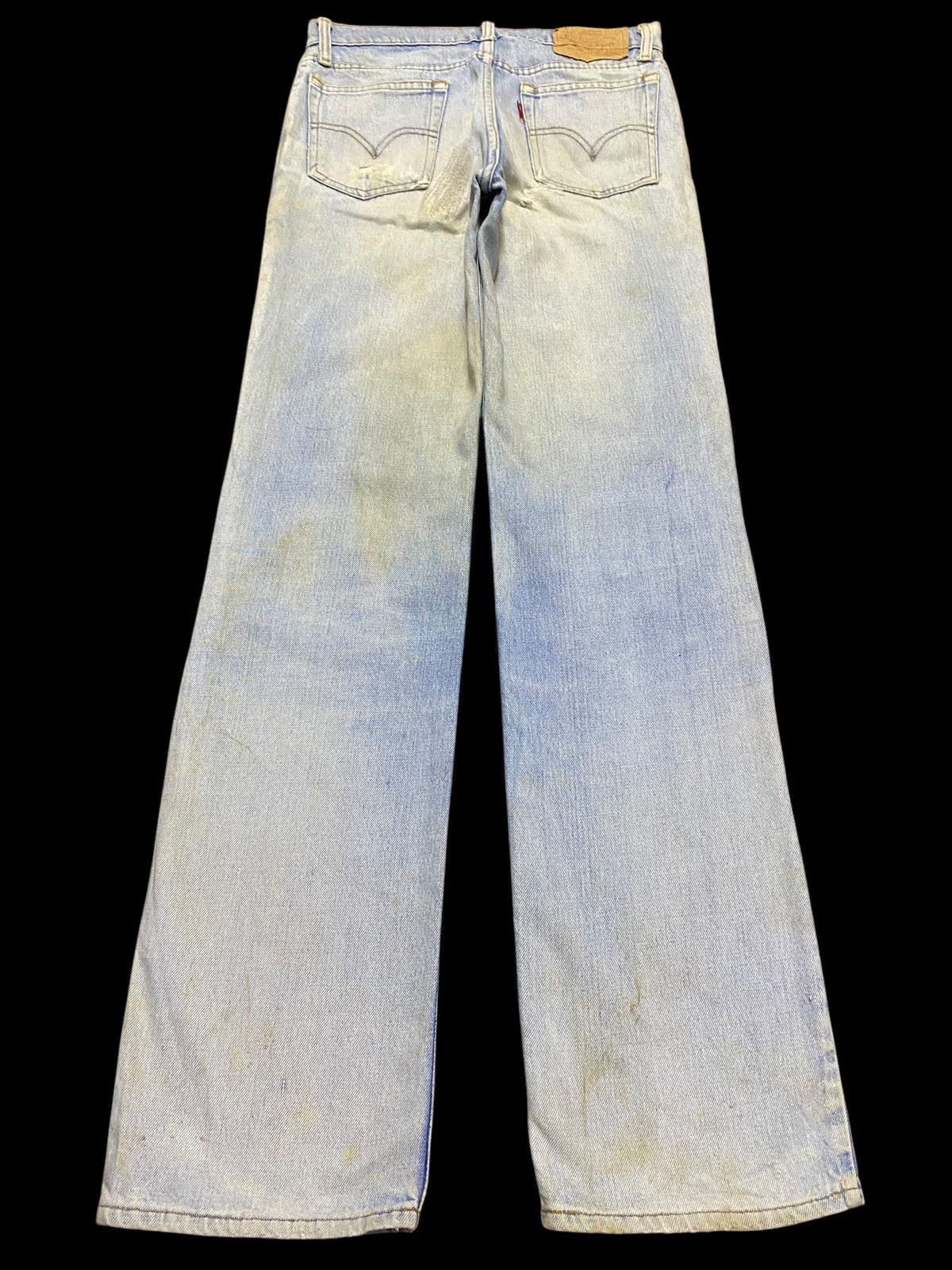 Levi's Vintage Levis 550 80/90s Faded Grunge Distressed Loose Jeans Size US 29 - 2 Thumbnail