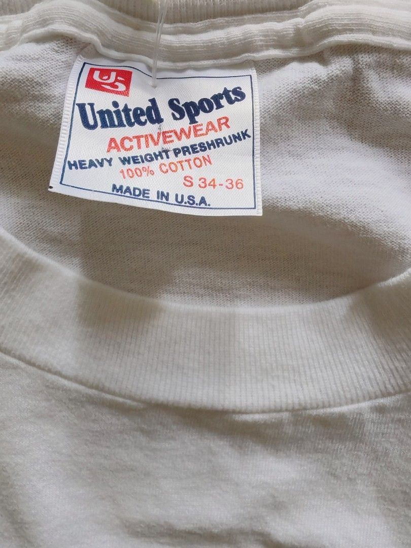 Designer Vintage Brad Pitt Photo Tee - United Sports Tag - Size S Size US S / EU 44-46 / 1 - 7 Thumbnail