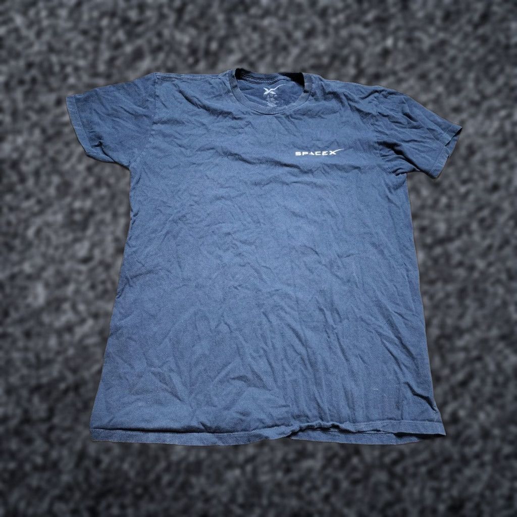 Doublet Vintage SpaceX Elon Musk T-Shirt Men L Crew Neck Short Sleeve Blue Space Logo Size US L / EU 52-54 / 3 - 1 Thumbnail
