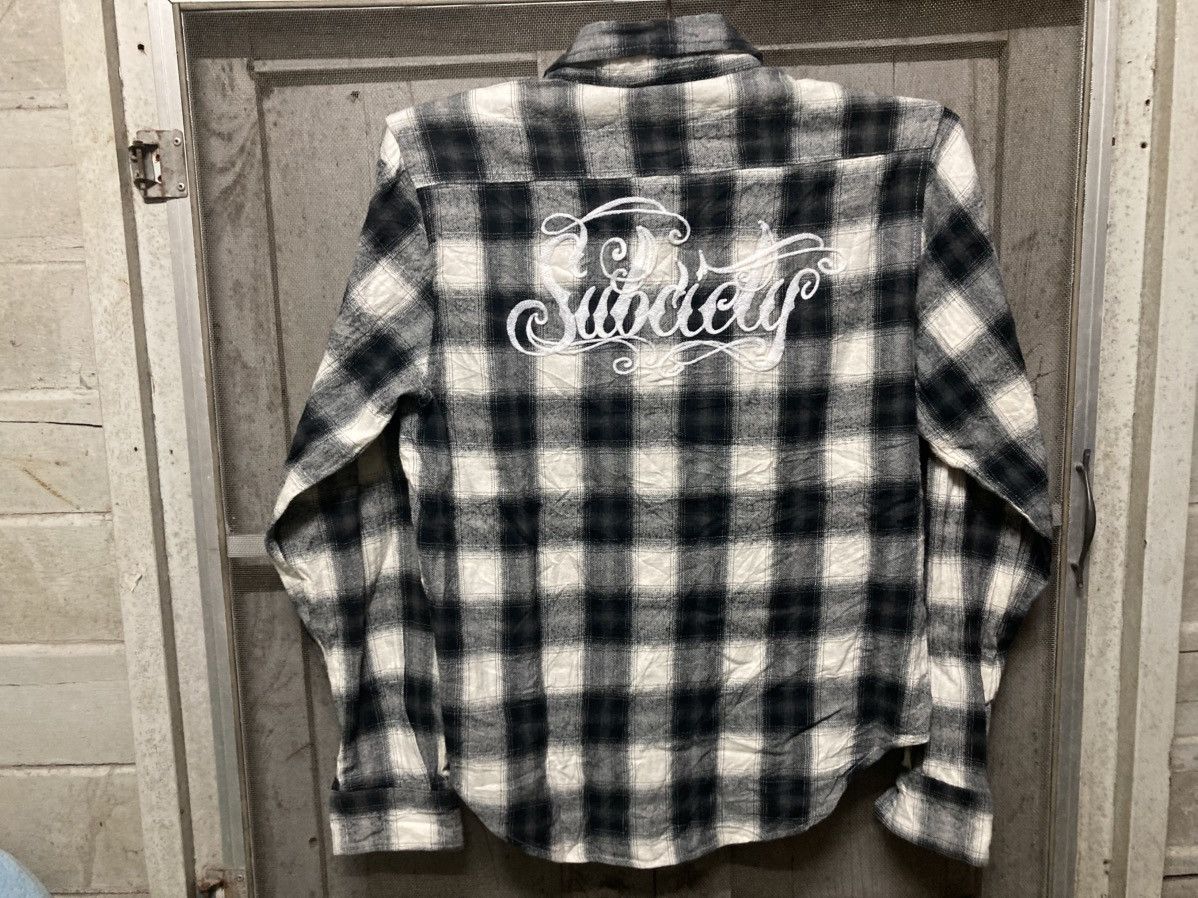 Japanese Brand Subciety Shirt Bottom Up Size US S / EU 44-46 / 1 - 2 Thumbnail