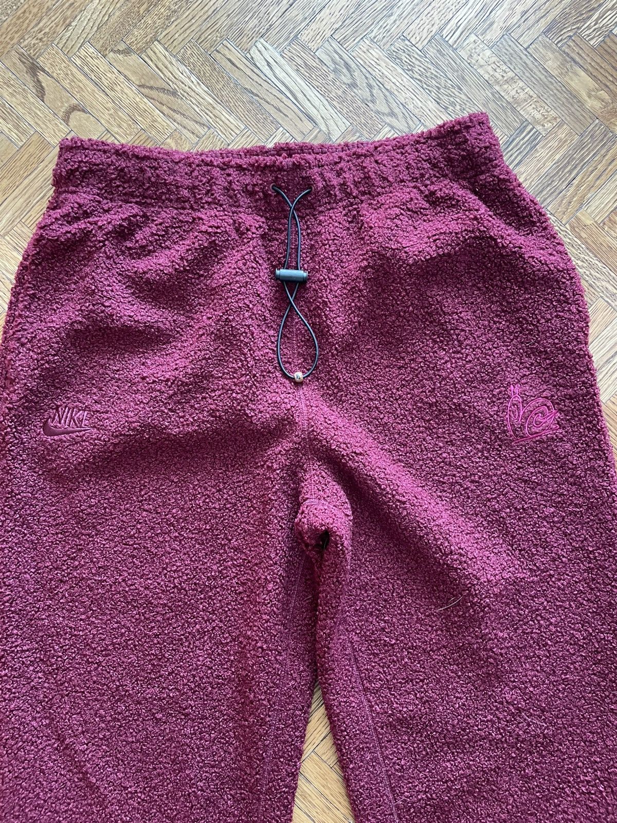 Nike Nike Winterized Maroon Fleece Sweatpants Size US 34 / EU 50 - 4 Thumbnail