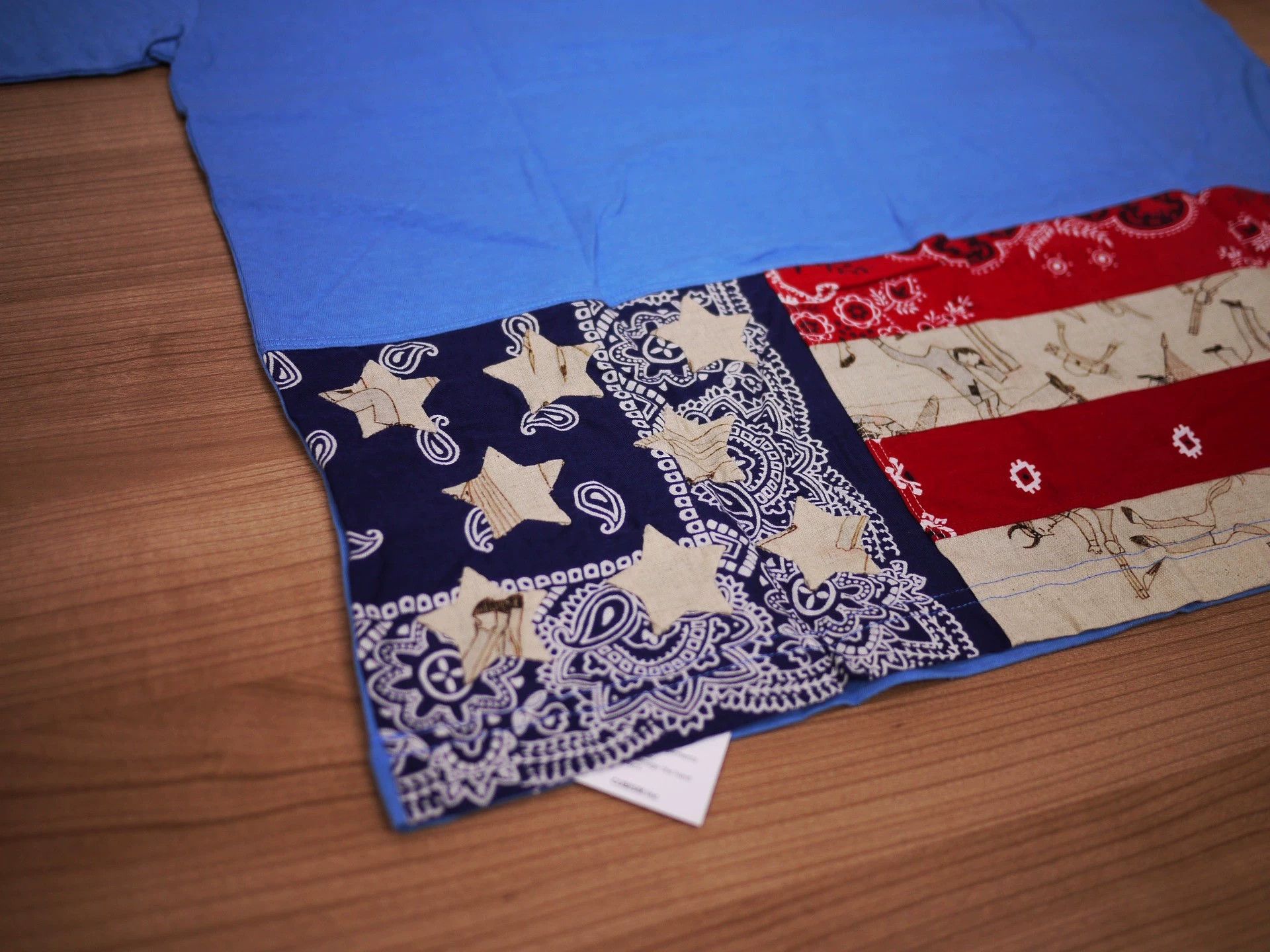 Visvim VISVIM JUMBO TEE STARS blue Size 1,2,4 Size US S / EU 44-46 / 1 - 4 Thumbnail