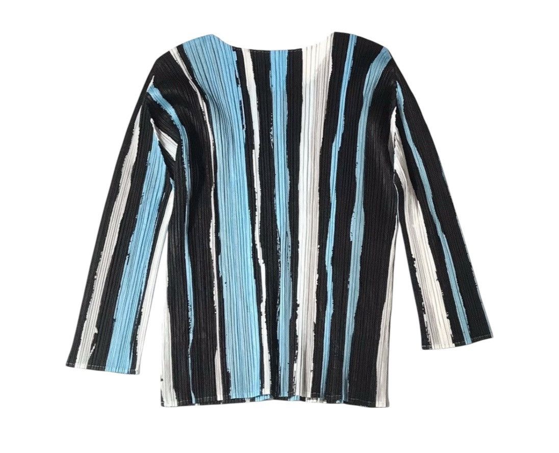 Pleats Please Issey Miyake issey miyake pleats please painted stripes longsleeve Size S / US 4 / IT 40 - 5 Thumbnail