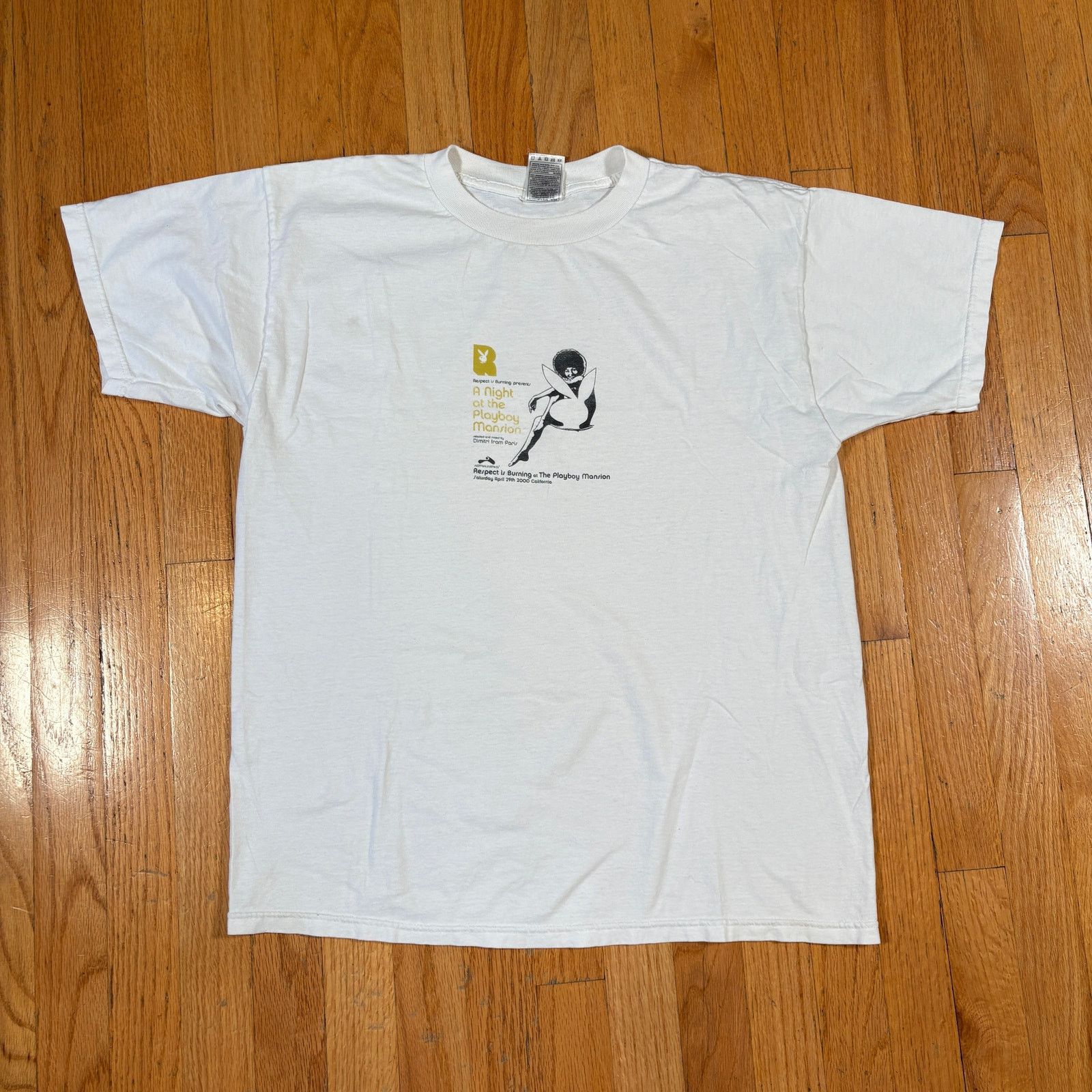 Playboy Vintage Darine Stern Playboy DJ Set 90s Tee Size US L / EU 52-54 / 3 - 1 Thumbnail