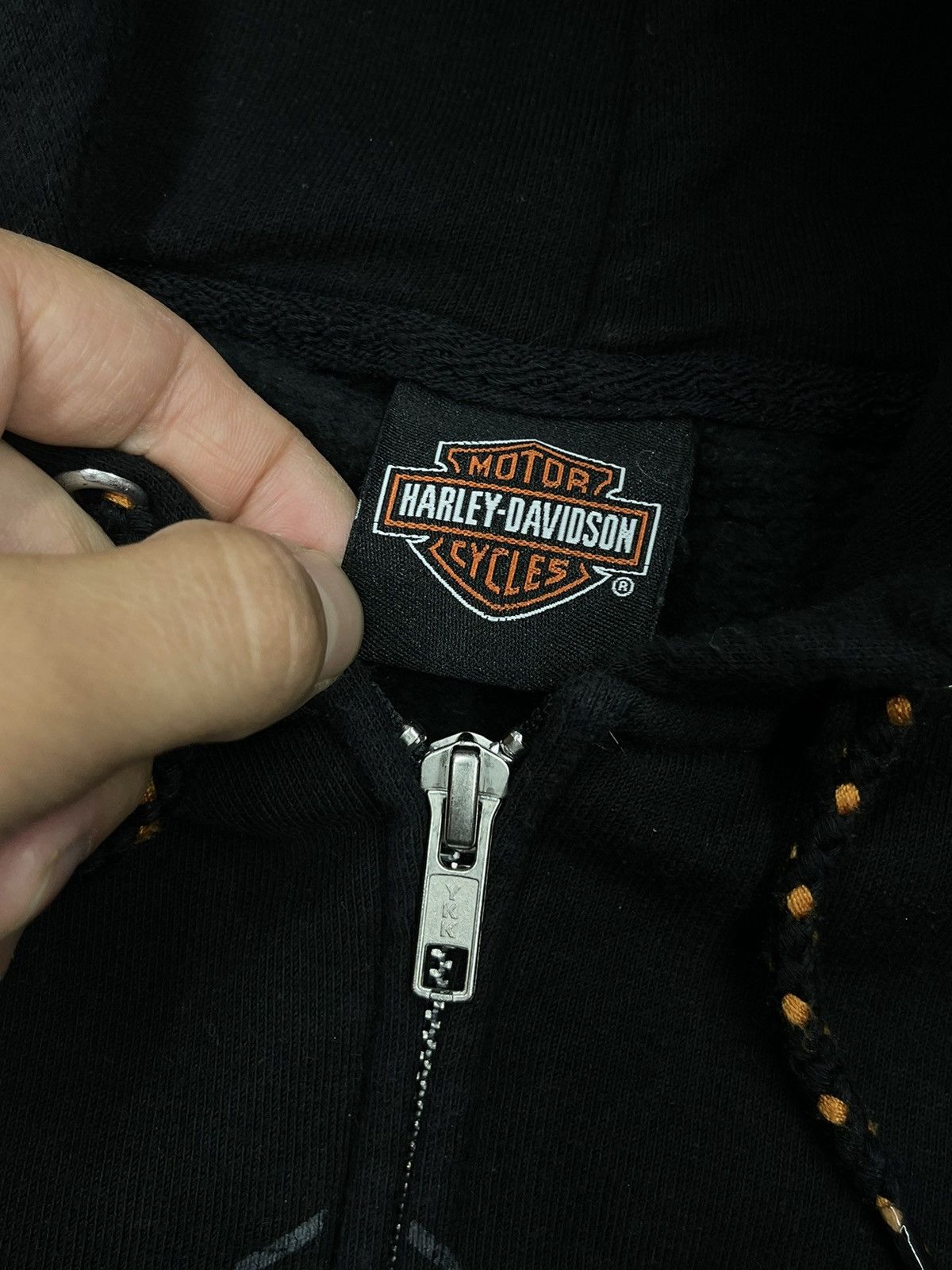 Harley Davidson Harley Davidson Berkshire England Black Zip Hoodie Size US XXL / EU 58 / 5 - 9 Thumbnail