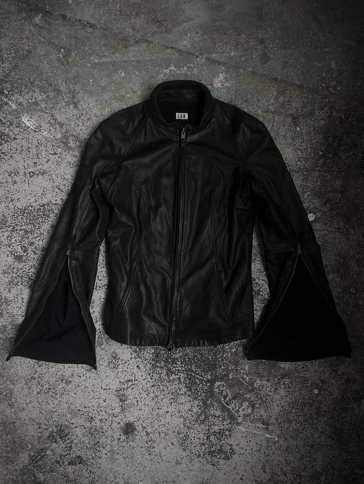 If Six Was Nine LGB Leather jacket | Grailed