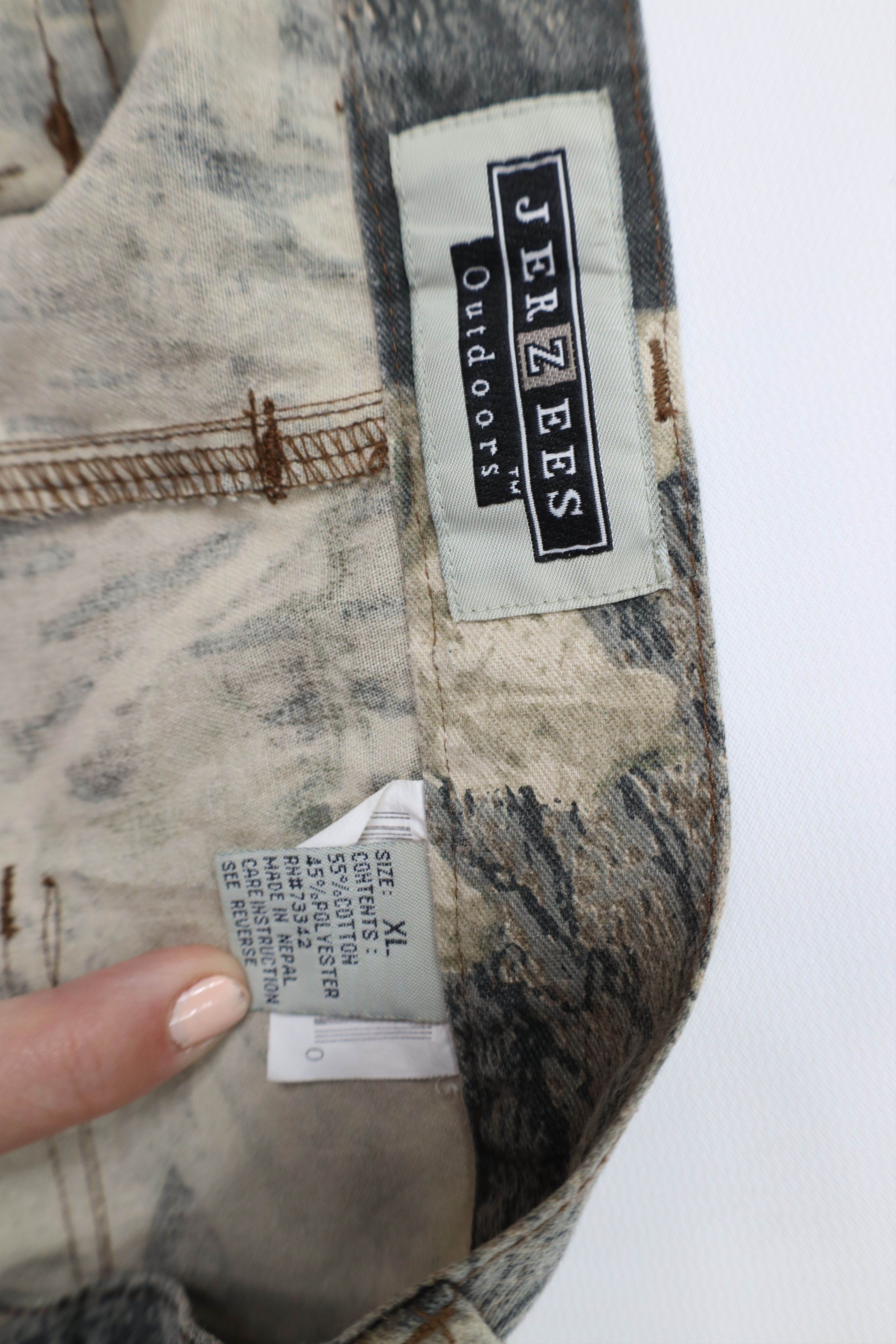 Vintage Vintage 90s Streetwear Mossy Oak Camouflage Wide Leg Pants Size US 38 / EU 54 - 6 Thumbnail