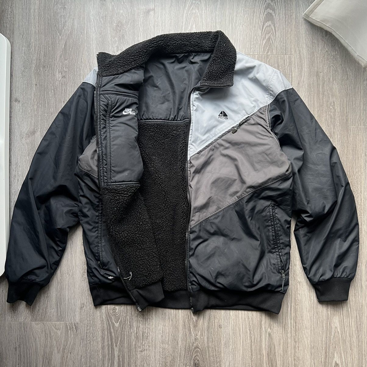 Vintage Nike ACG Sherpa jacket Size US L / EU 52-54 / 3 - 2 Thumbnail