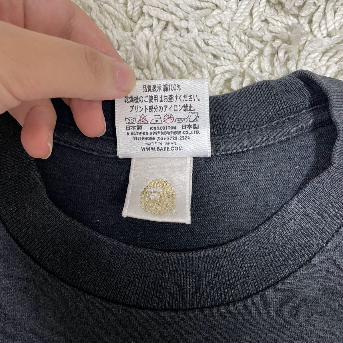 Bape Bathing Ape vintage Target Bape Face Tee Size US L / EU 52-54 / 3 - 3 Thumbnail