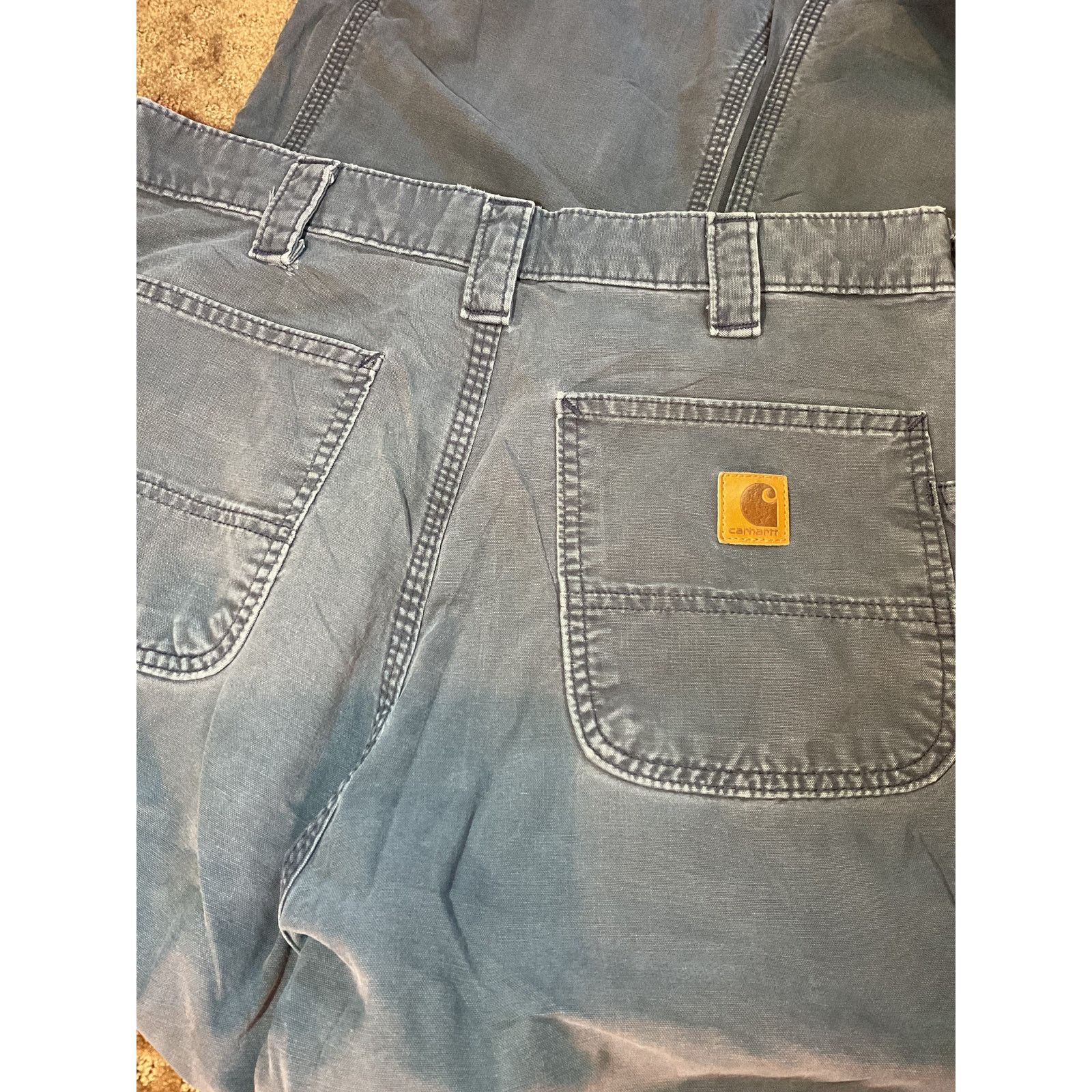 Carhartt 👖 Classic Utility Pants - Carhartt Cotton Blend, Size 34x32 Size US 34 / EU 50 - 3 Thumbnail