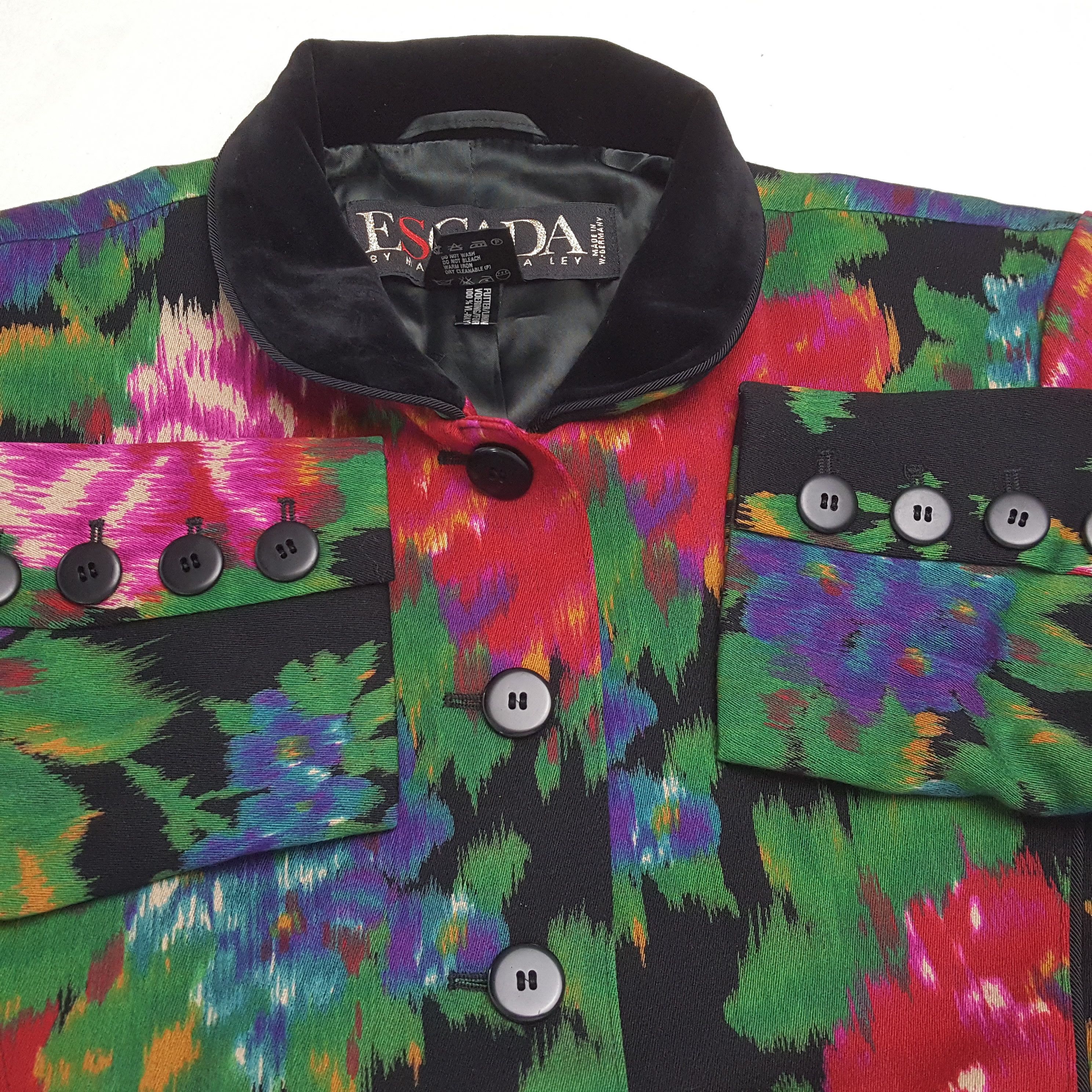 Escada × Escada Sport × Vintage Vintage ESCADA MARGARETHA LEY Fashion Style Jacket Size XS / US 0-2 / IT 36-38 - 8 Thumbnail