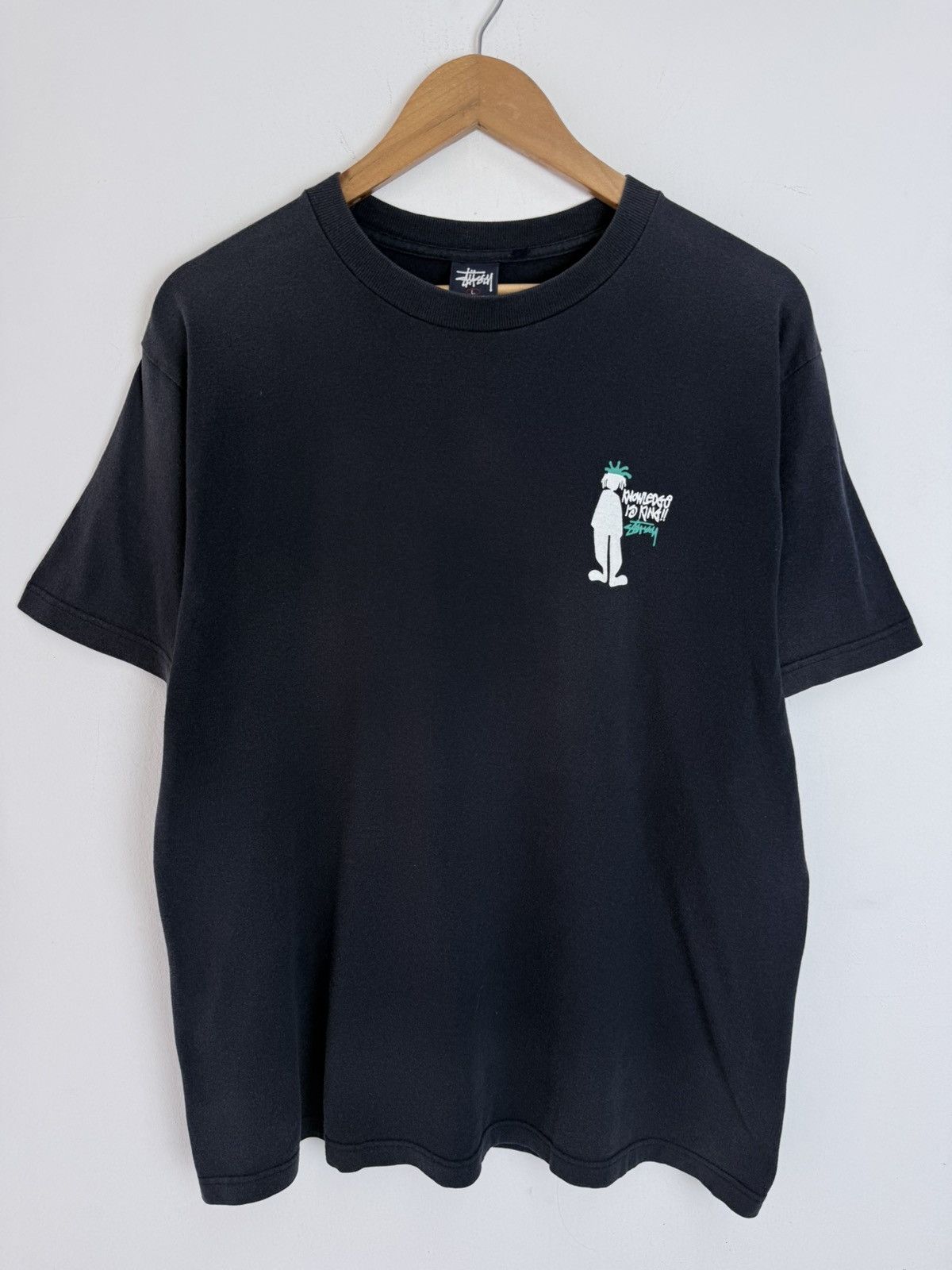 Stussy 90’s Stussy Knowledge Is King. Size US L / EU 52-54 / 3 - 2 Thumbnail