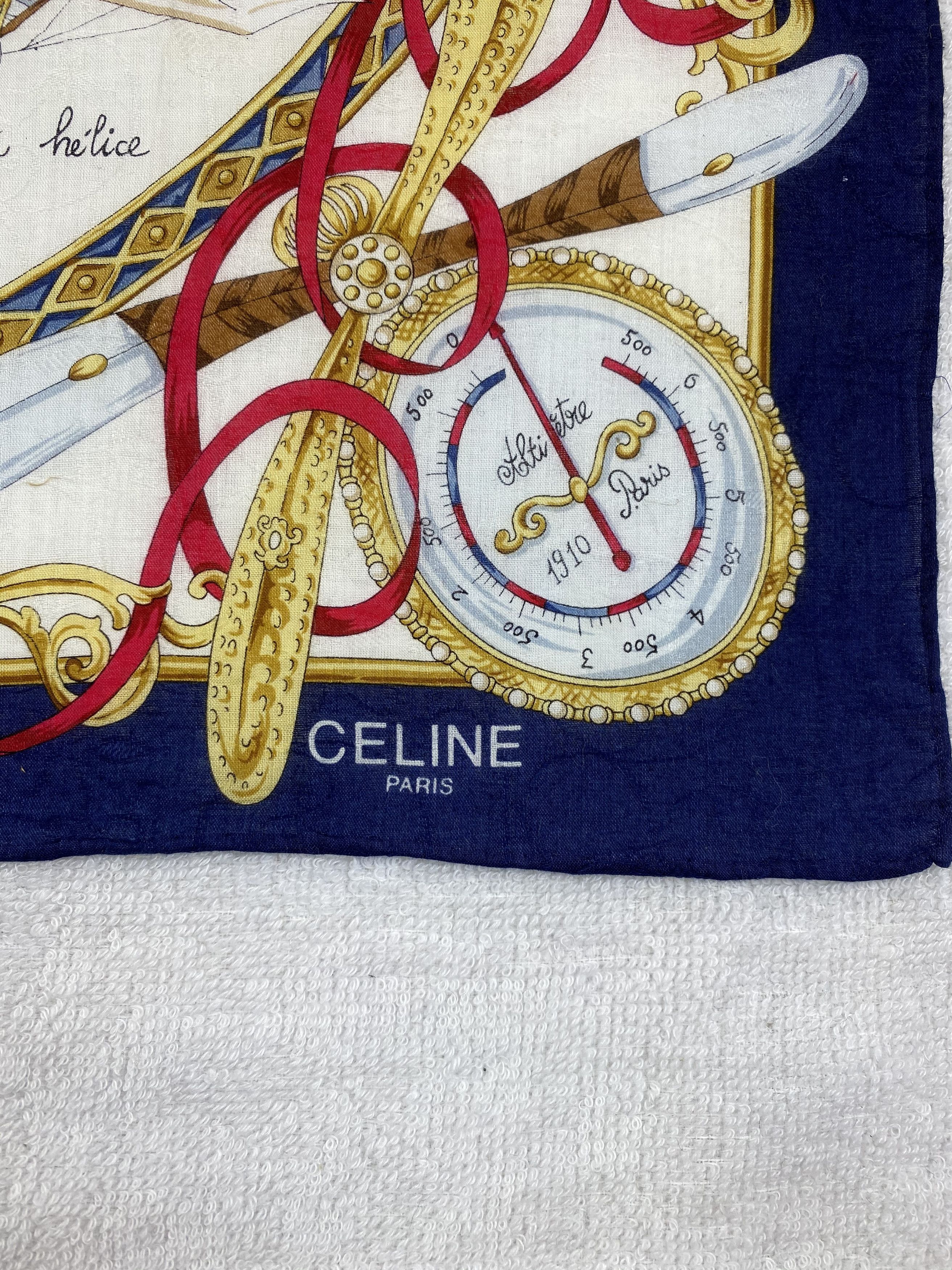 Celine Celine Bandana / Handkerchief / Neckerchief Size ONE SIZE - 5 Thumbnail