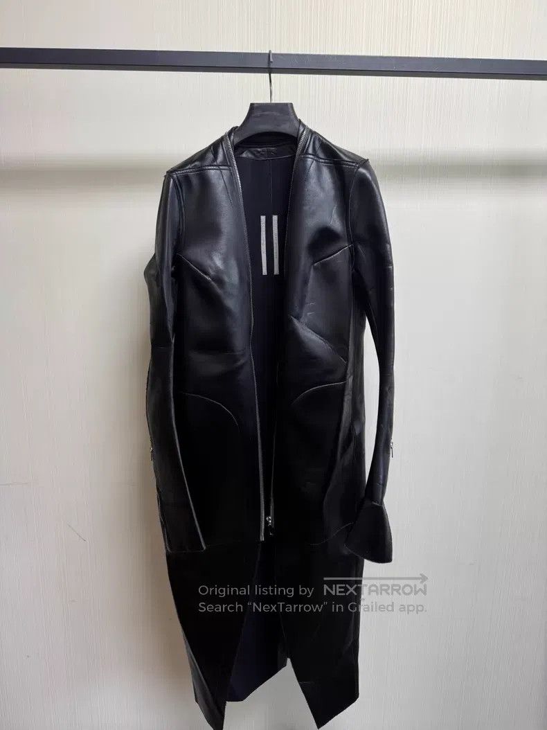Rick Owens Rick Owens 21SS long coat with asymmetrical design and zip Size XS / US 0-2 / IT 36-38 - 1 Thumbnail