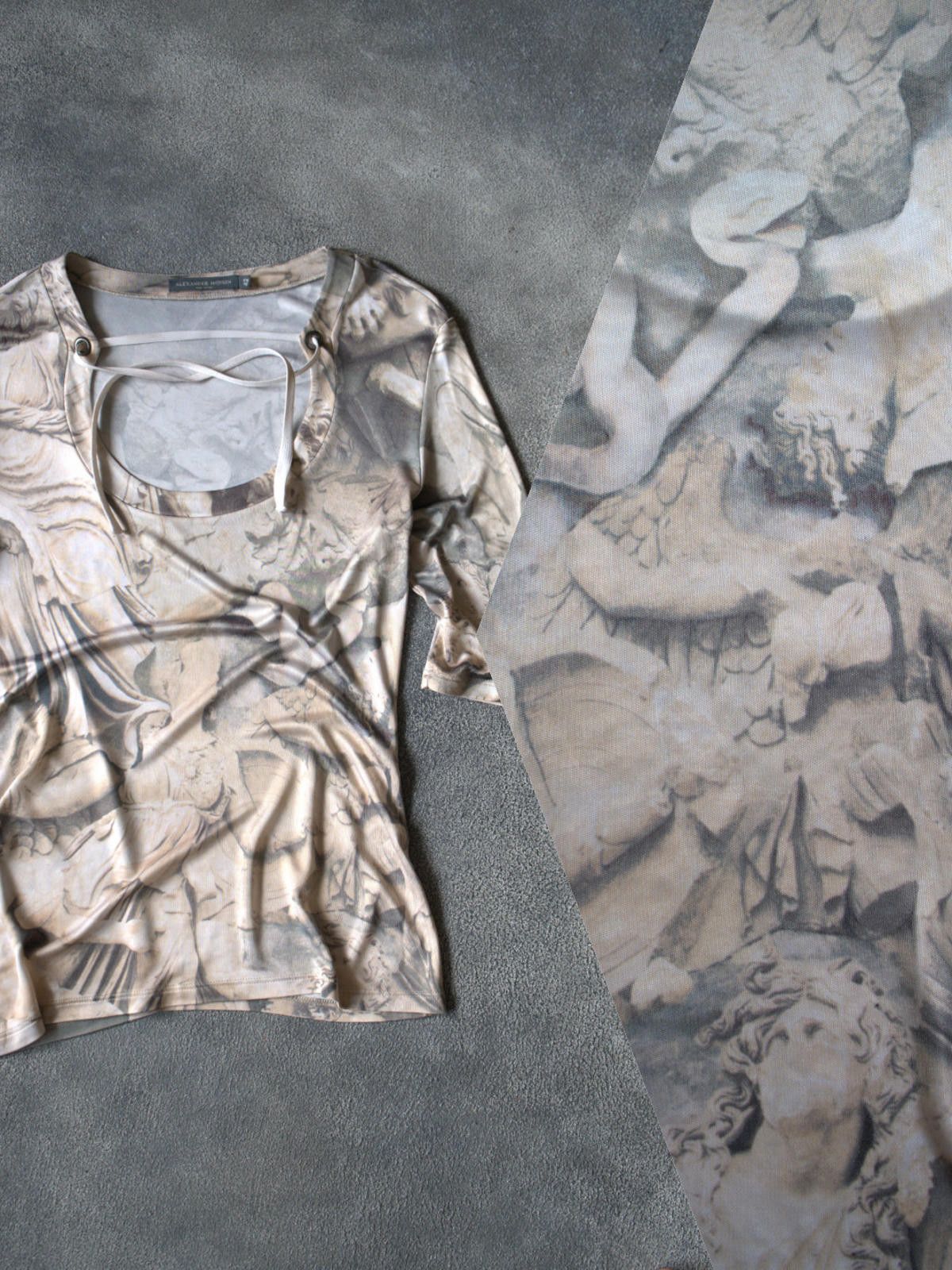 Alexander McQueen 2005 Alexander McQueen Blouse Half Sleeve Size M / US 6-8 / IT 42-44 - 1 Thumbnail