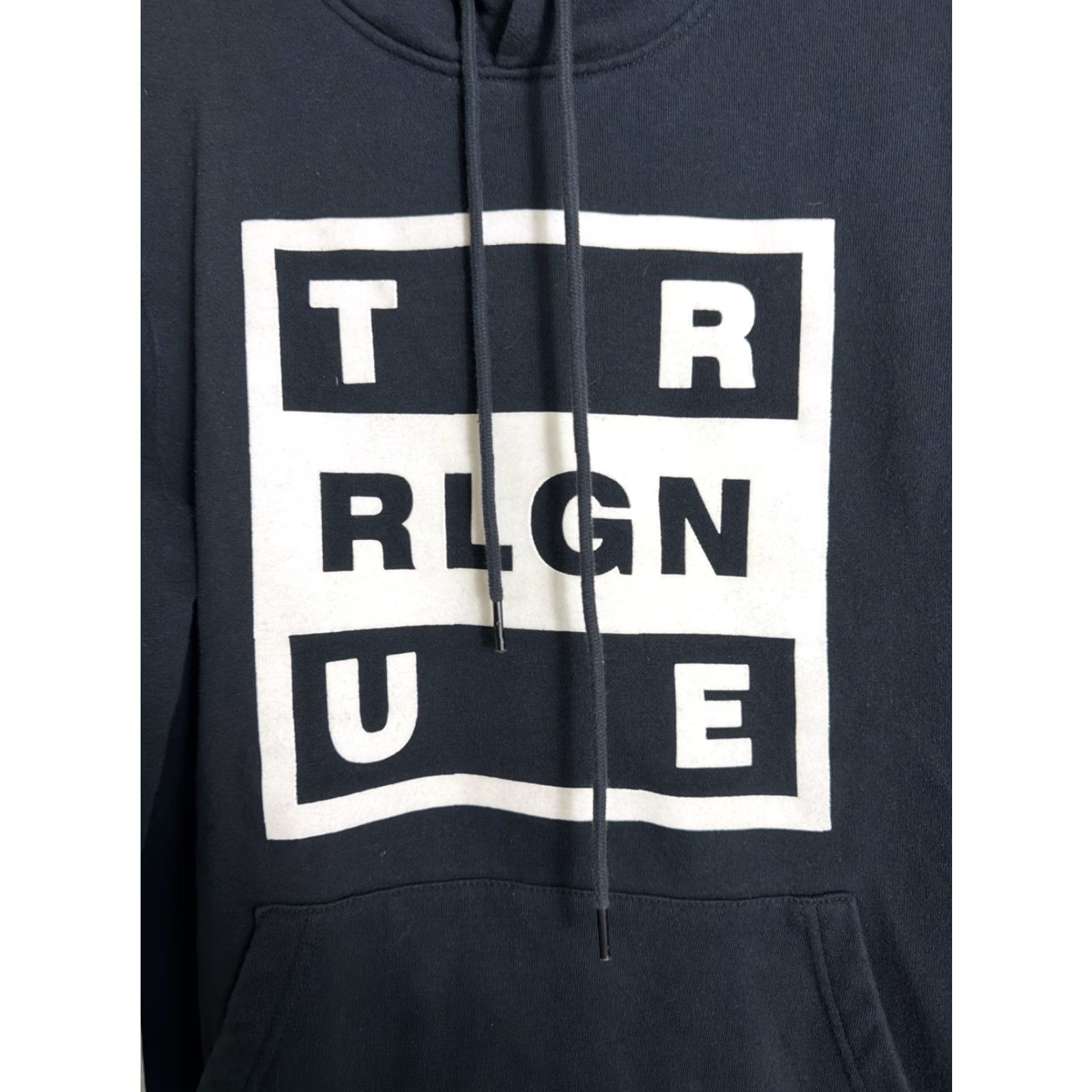 True Religion True Religion Hoodie Mens M Black Pullover Spellout Logo Box Size US M / EU 48-50 / 2 - 6 Thumbnail