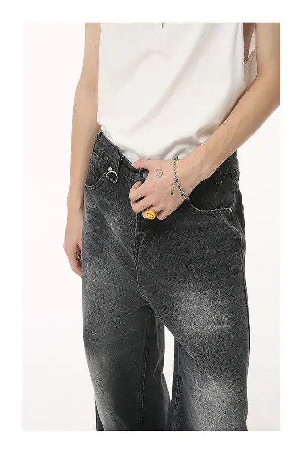 Japanese Brand Minami x Maya American washed vintage wide-leg loose jeans Size US 32 / EU 48 - 5 Thumbnail