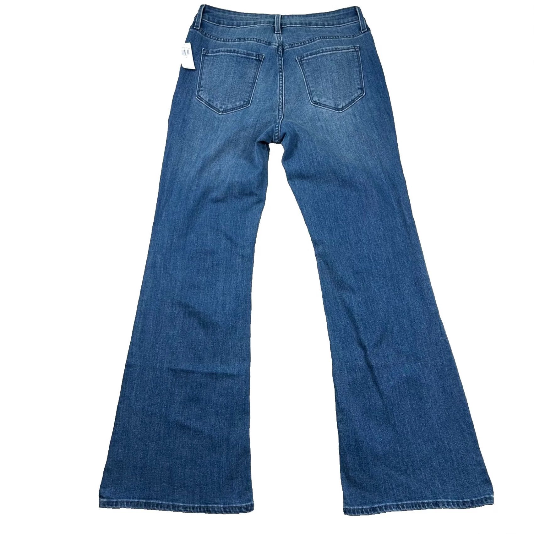 Old Navy Old Navy Jeans Womens 8 High Rise Flare Bell Bottom Denim Blue Size 30" / US 8 / IT 44 - 2 Thumbnail