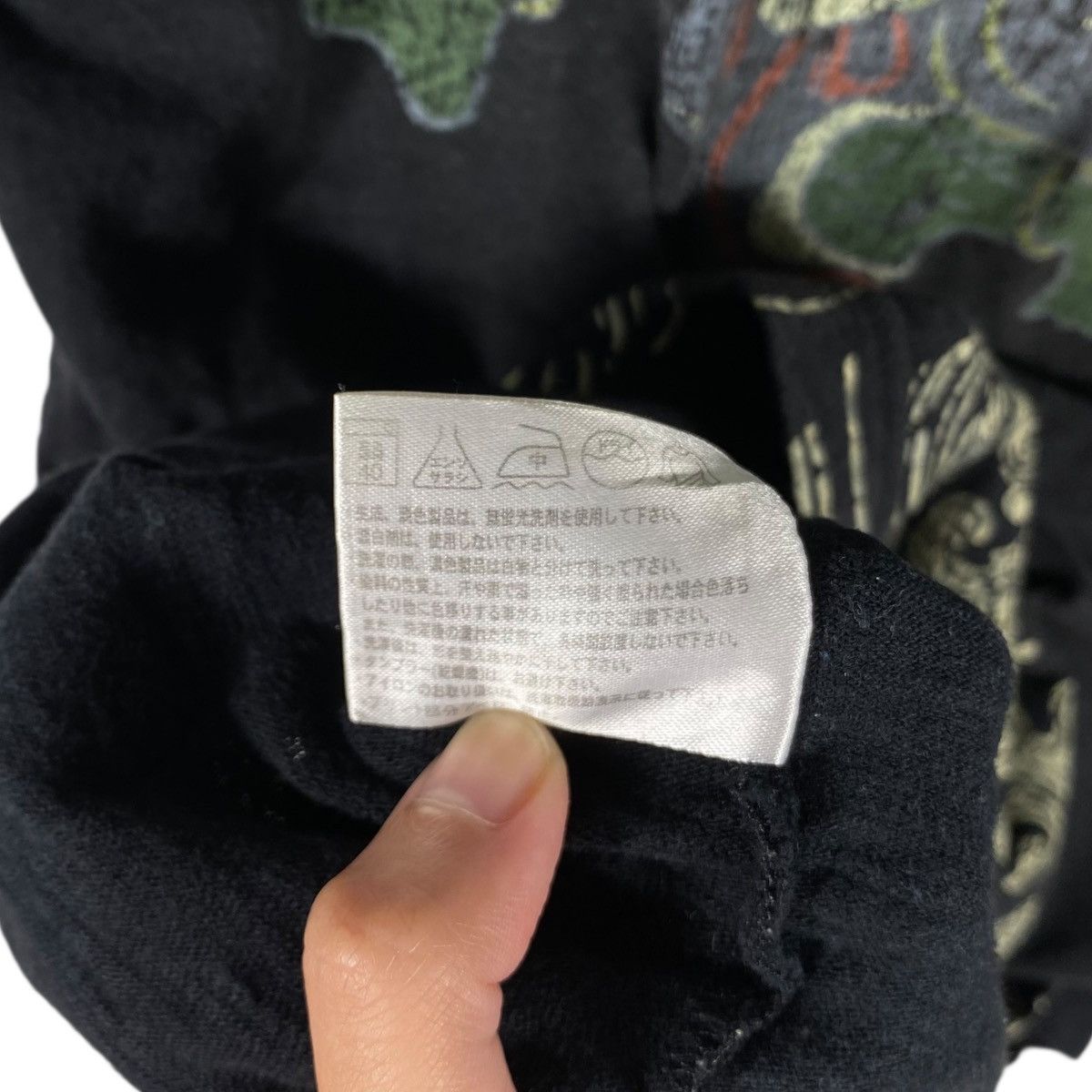 Japanese Brand × Vintage Vintage Japanese Traditional JAPAN GODS Graphic Tee Shirt Size US L / EU 52-54 / 3 - 10 Thumbnail