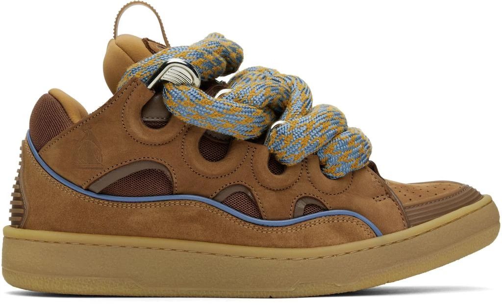 Lanvin oc11z0426 Curb Sneakers in Brown Size US 11 / EU 44 - 2 Thumbnail