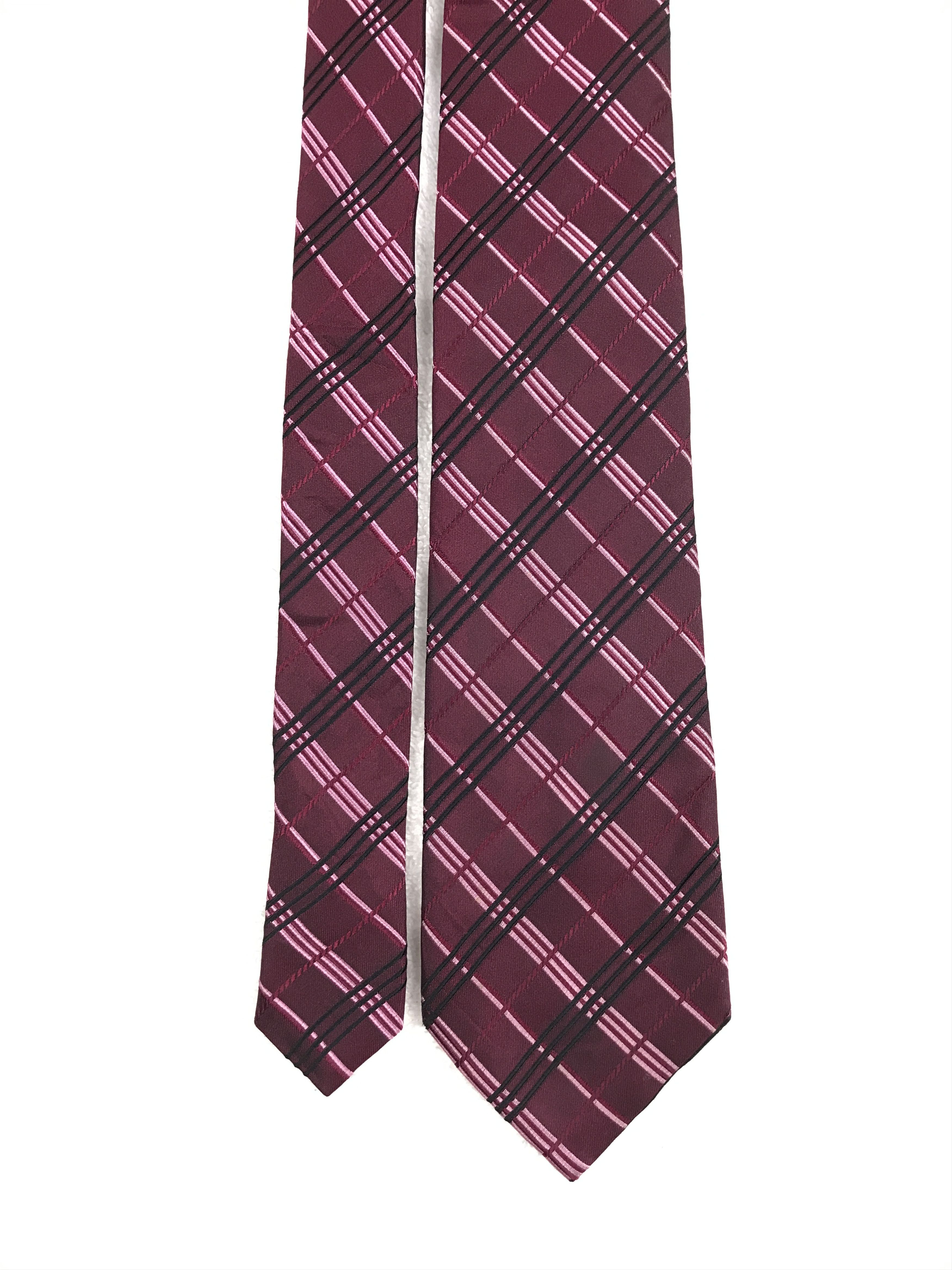 Designer × Vintage Vintage Alfredo Beretta Silk Necktie Size ONE SIZE - 3 Thumbnail