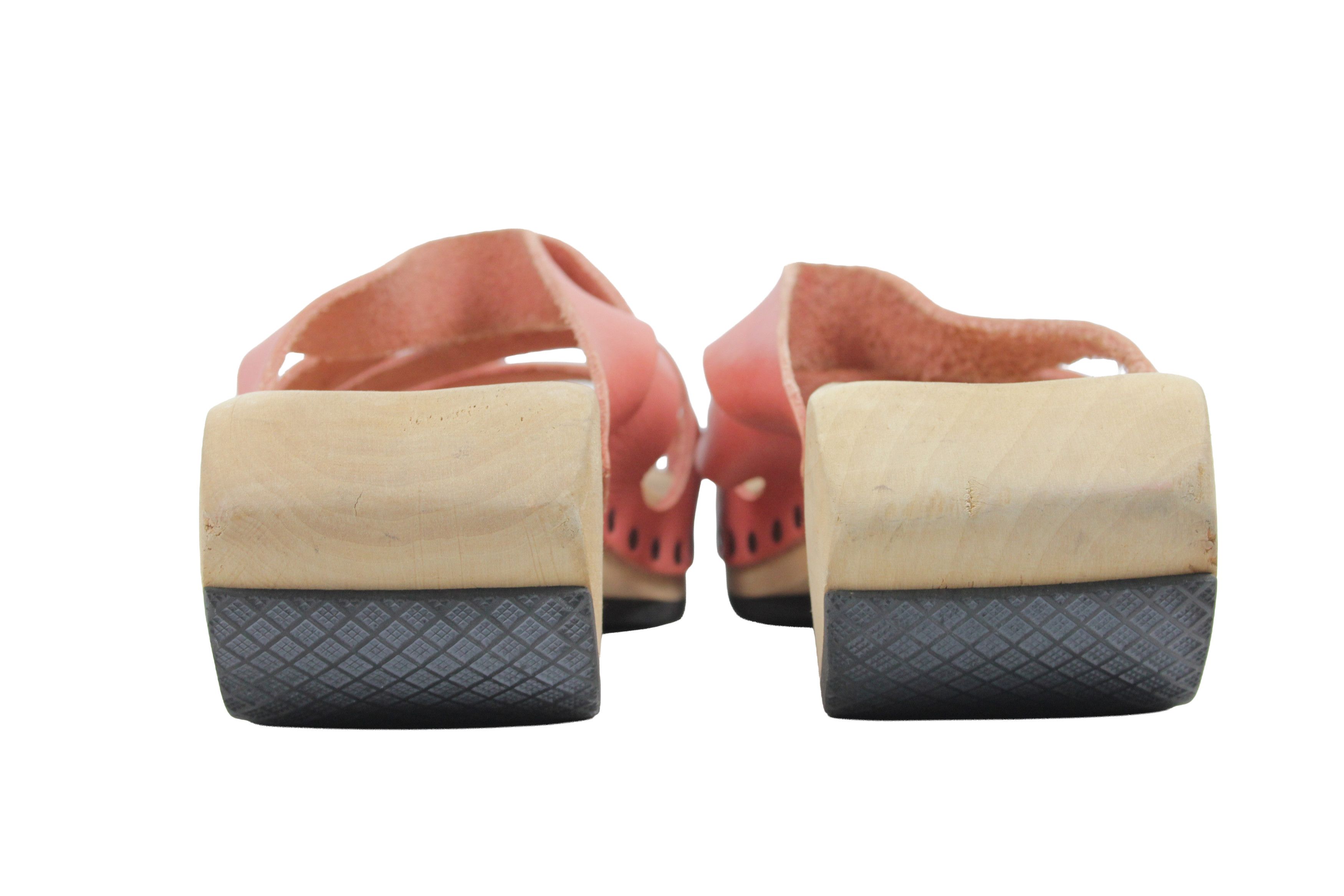 Trippen Leather Wood Sabo Avant Garde Sandals Size US 10 / IT 40 - 8 Thumbnail
