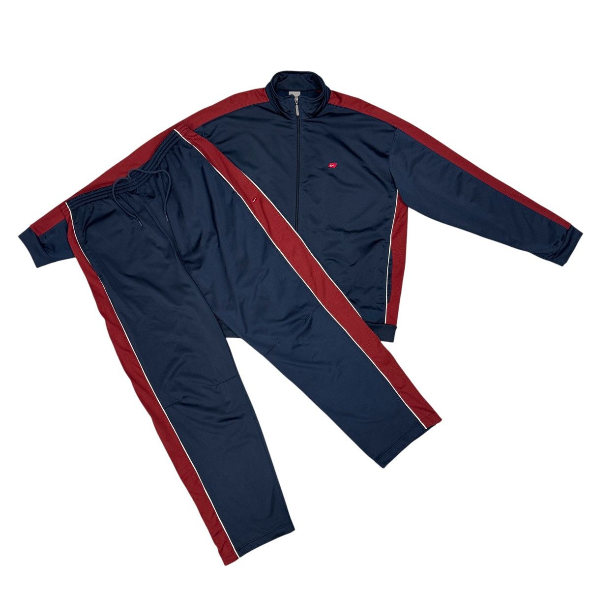 Nike × Vintage Vintage Nike Track Suit Set Pants Jacket Size XL Size US XL / EU 56 / 4 - 1 Thumbnail