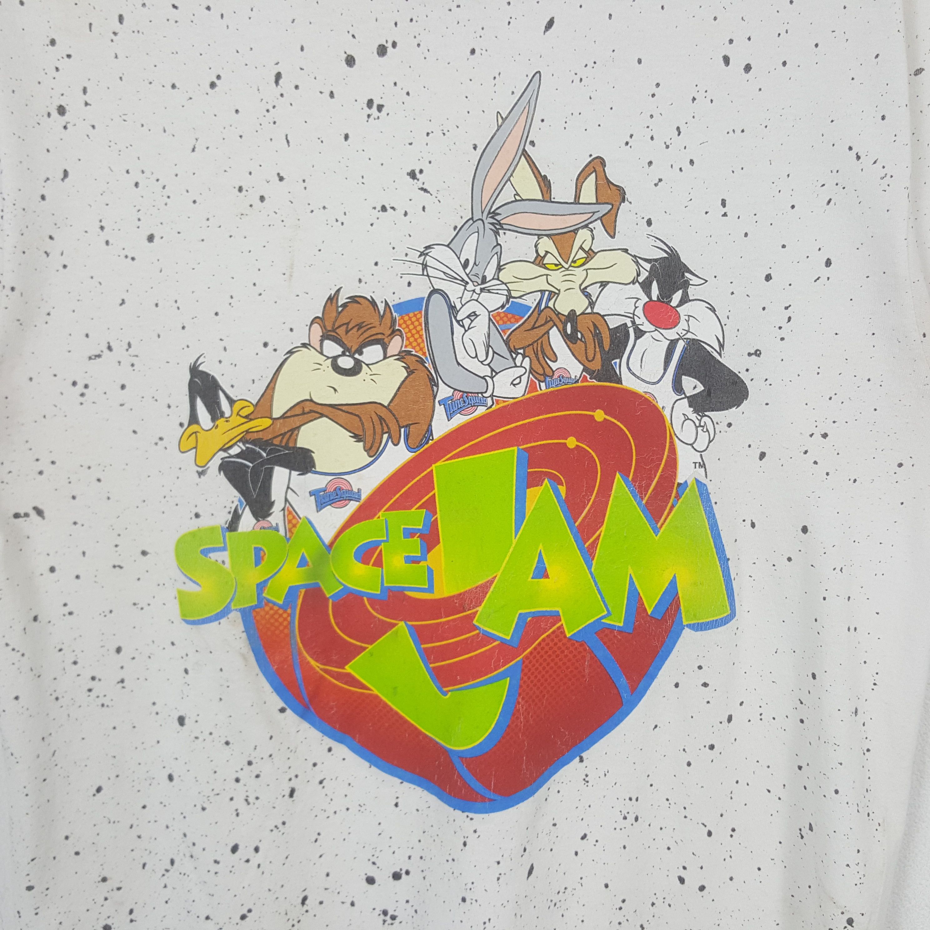 Cartoon Network Vintage Space Jam Looney Tunes Movie Tshirt RR24 Size US M / EU 48-50 / 2 - 2 Thumbnail