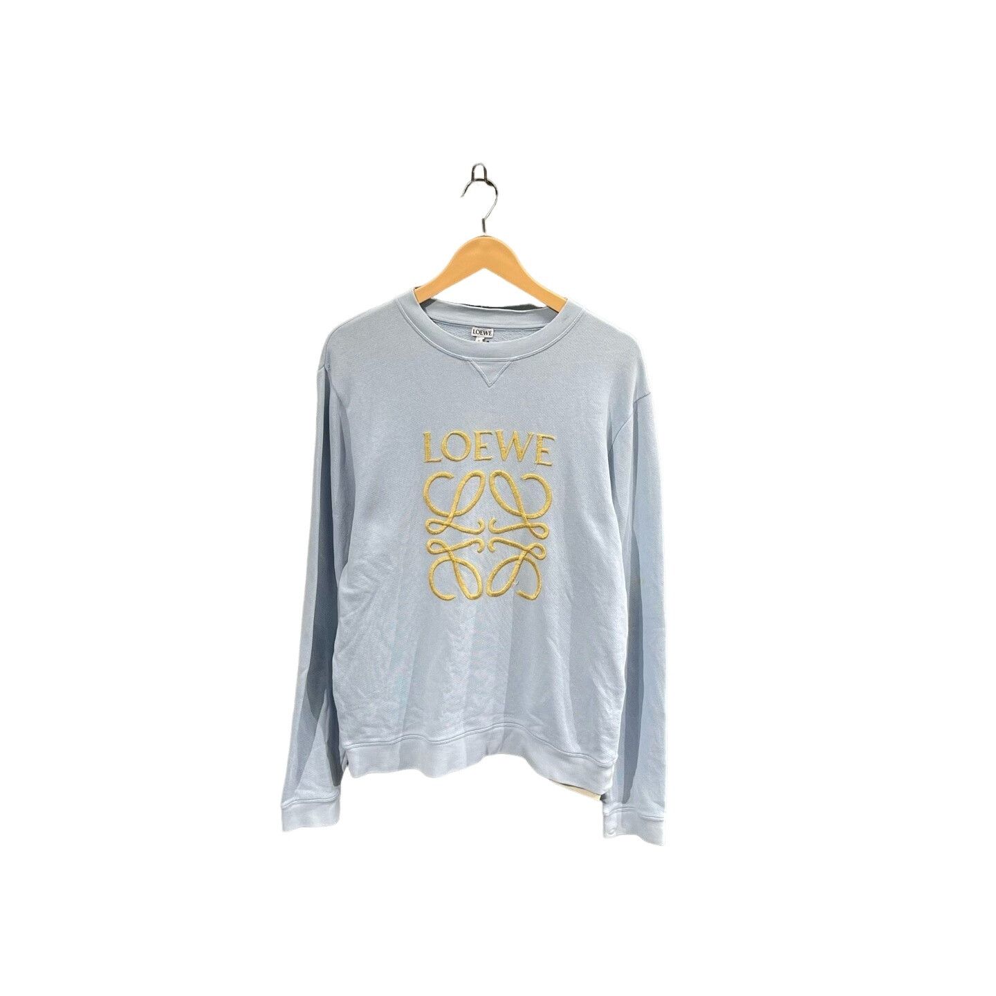 Loewe Loewe Gold Embroidered Logo Sweatshirt L Size US L / EU 52-54 / 3 - 1 Thumbnail