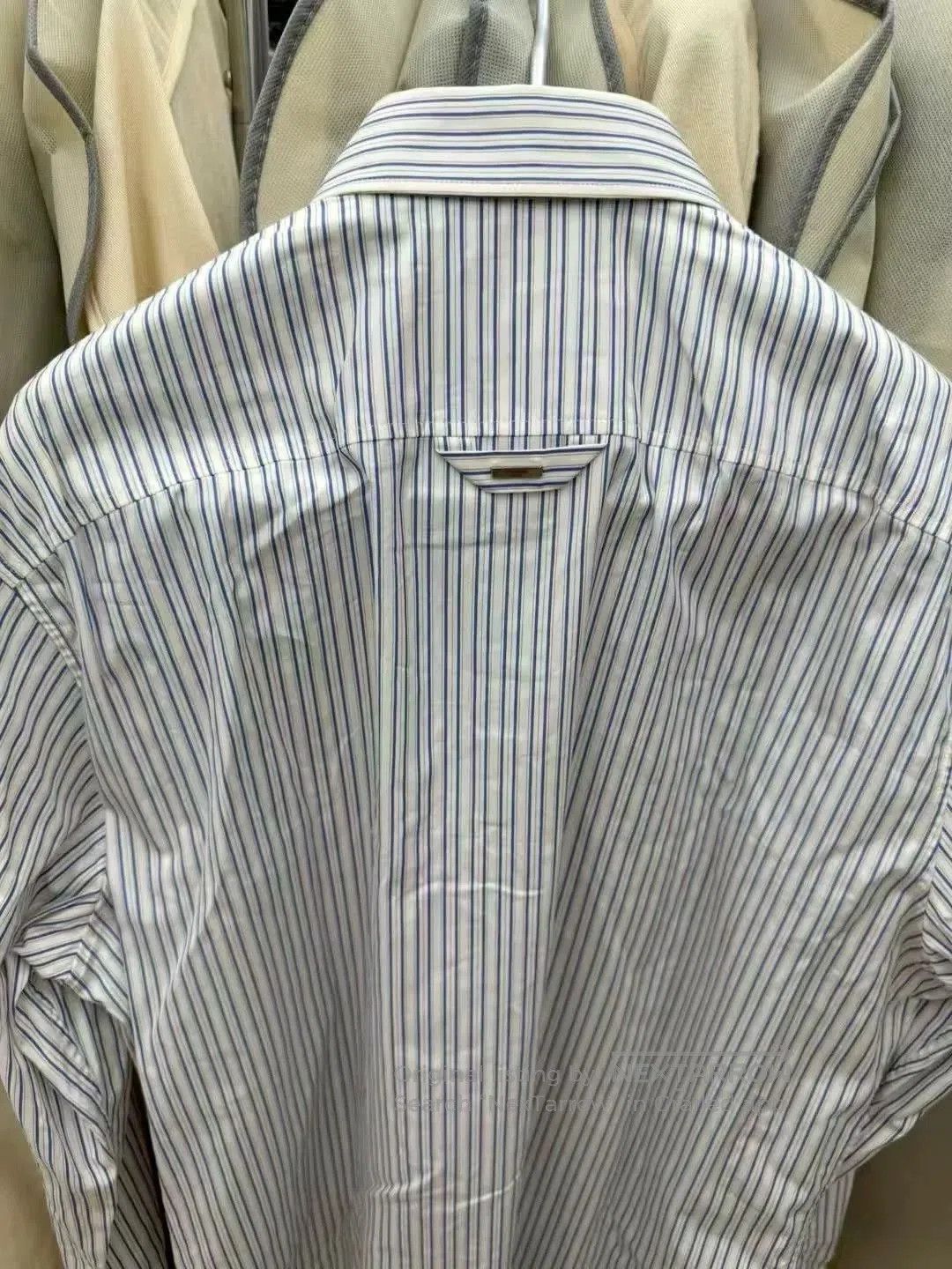 Louis Vuitton Louis Vuitton Blue White Stripe Long. Size US M / EU 48-50 / 2 - 4 Thumbnail