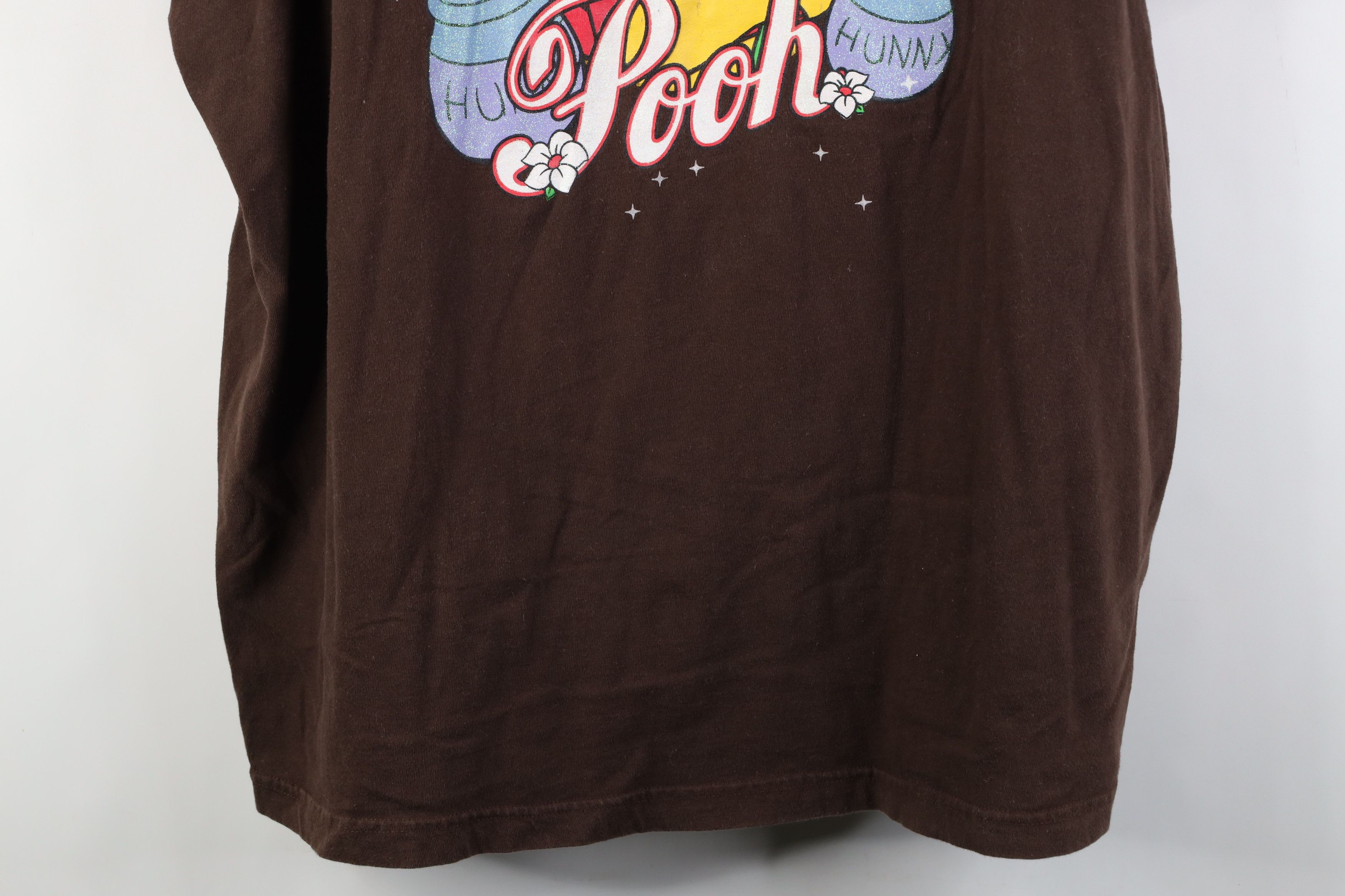 Disney Vintage Disney Winnie the Pooh Short Sleeve T-Shirt Brown Size 4XL / US 24-26 - 3 Thumbnail