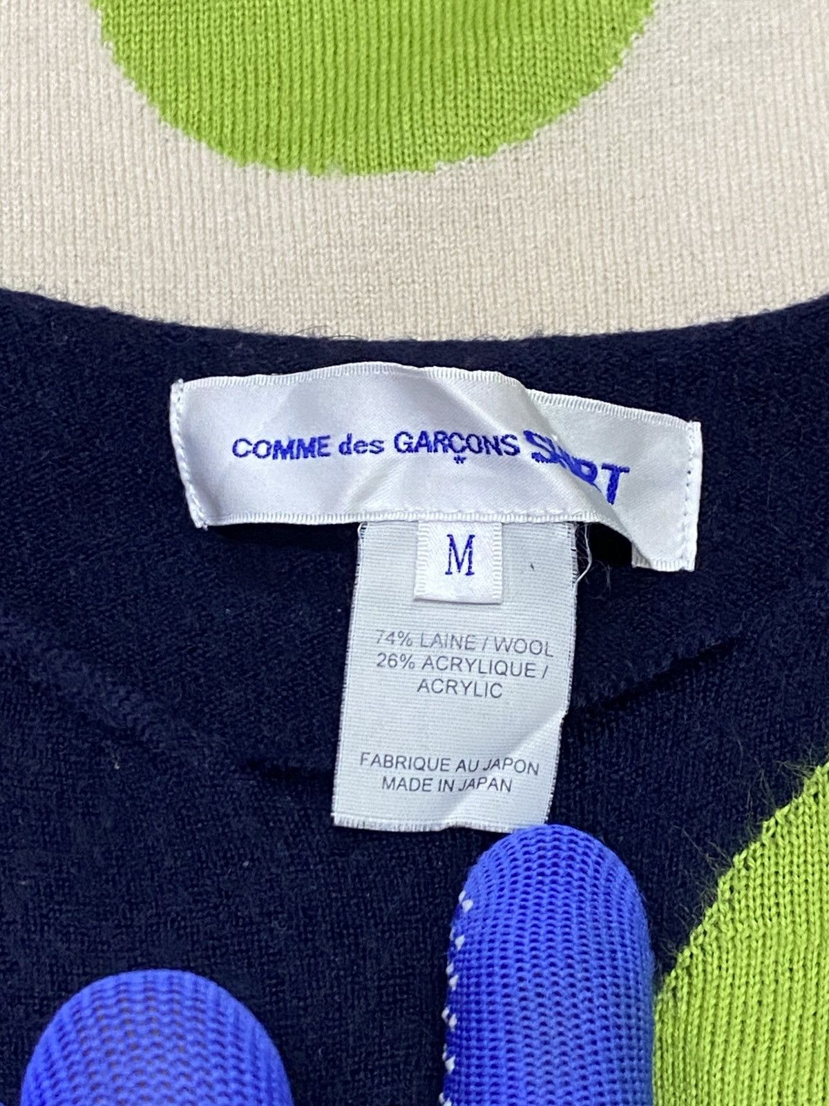 Comme des Garcons Comme Des Garçons SHIRT Multicolor Knit Sweater Size US M / EU 48-50 / 2 - 10 Thumbnail