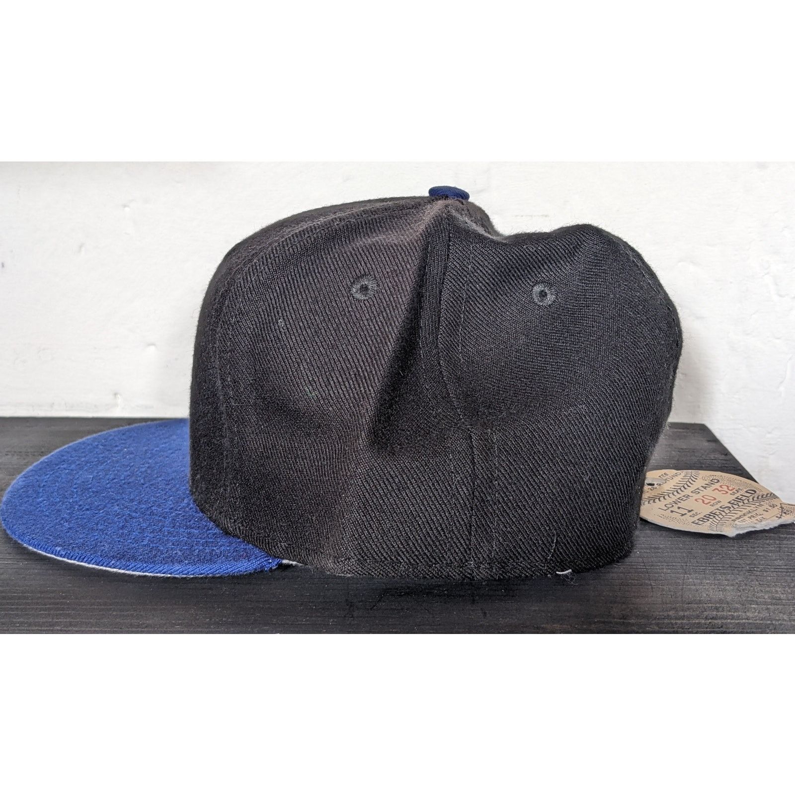 Ebbets Field Flannels × MLB Lethbridge Black Diamonds 1996 1998 cap 7 1/4 Calgary MiLB Size ONE SIZE - 4 Thumbnail