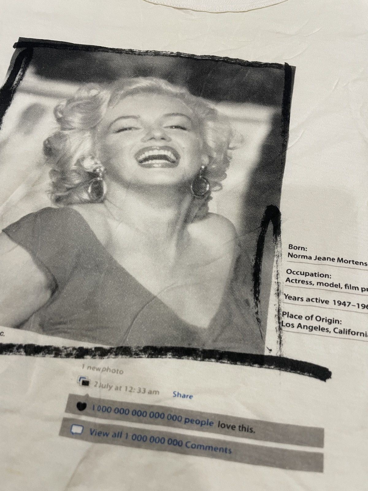 Dolce & Gabbana Dolce & Gabbana Marilyn Monroe Photo printed Artwork slim XS Size US XS / EU 42 / 0 - 4 Thumbnail