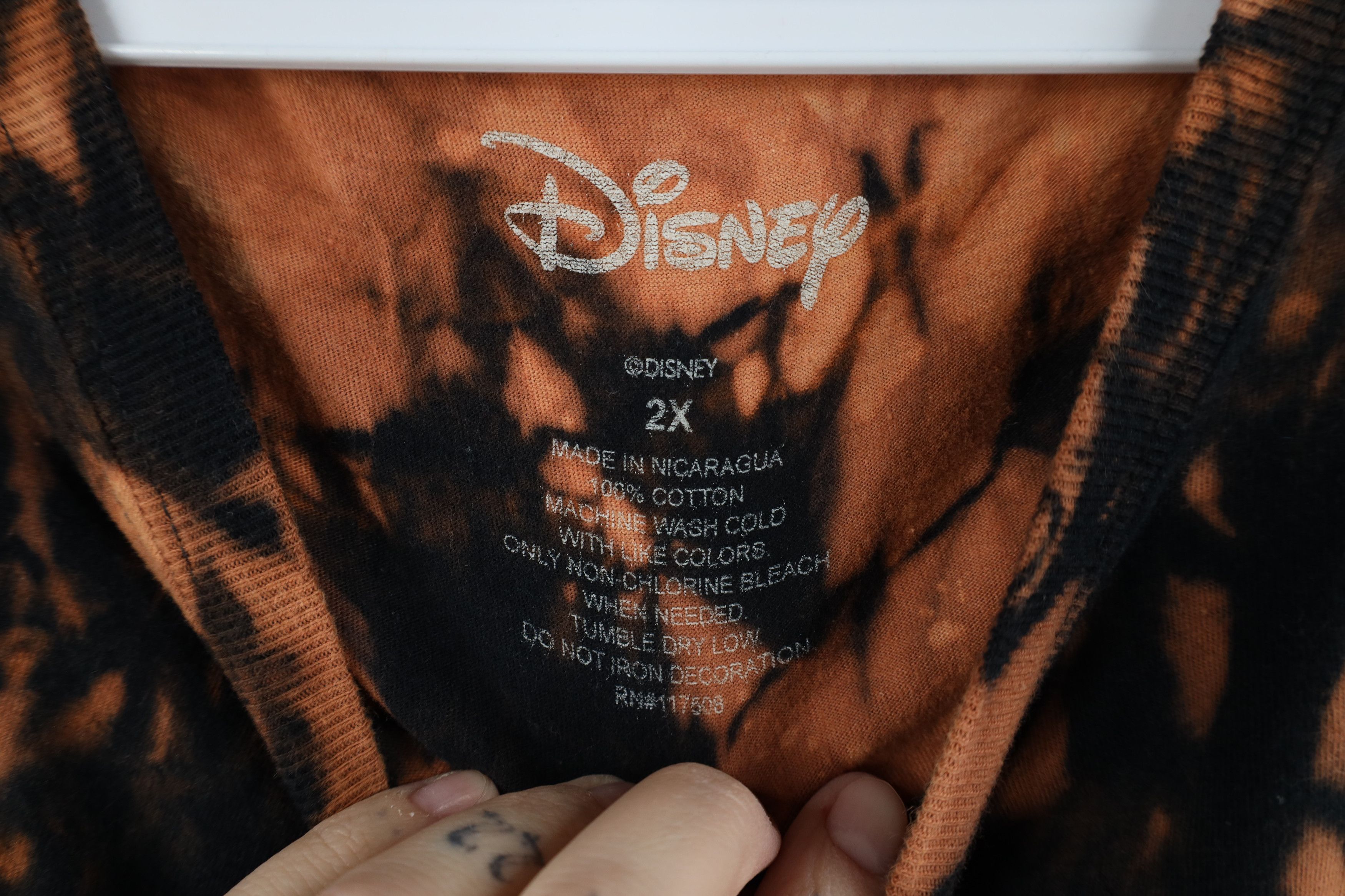 Disney Disney Mickey Mouse Big Logo Short Sleeve T-Shirt Cotton Size XXL / US 16-18 / IT 52-54 - 5 Thumbnail