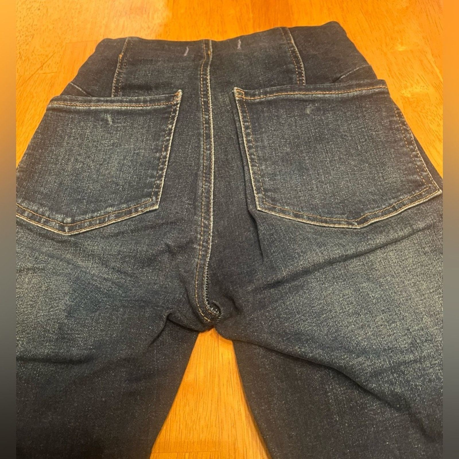 Free People We The Free Dark Blue Skinny Jeans, size 24 Size 24" / US 00 / IT 34 - 2 Thumbnail