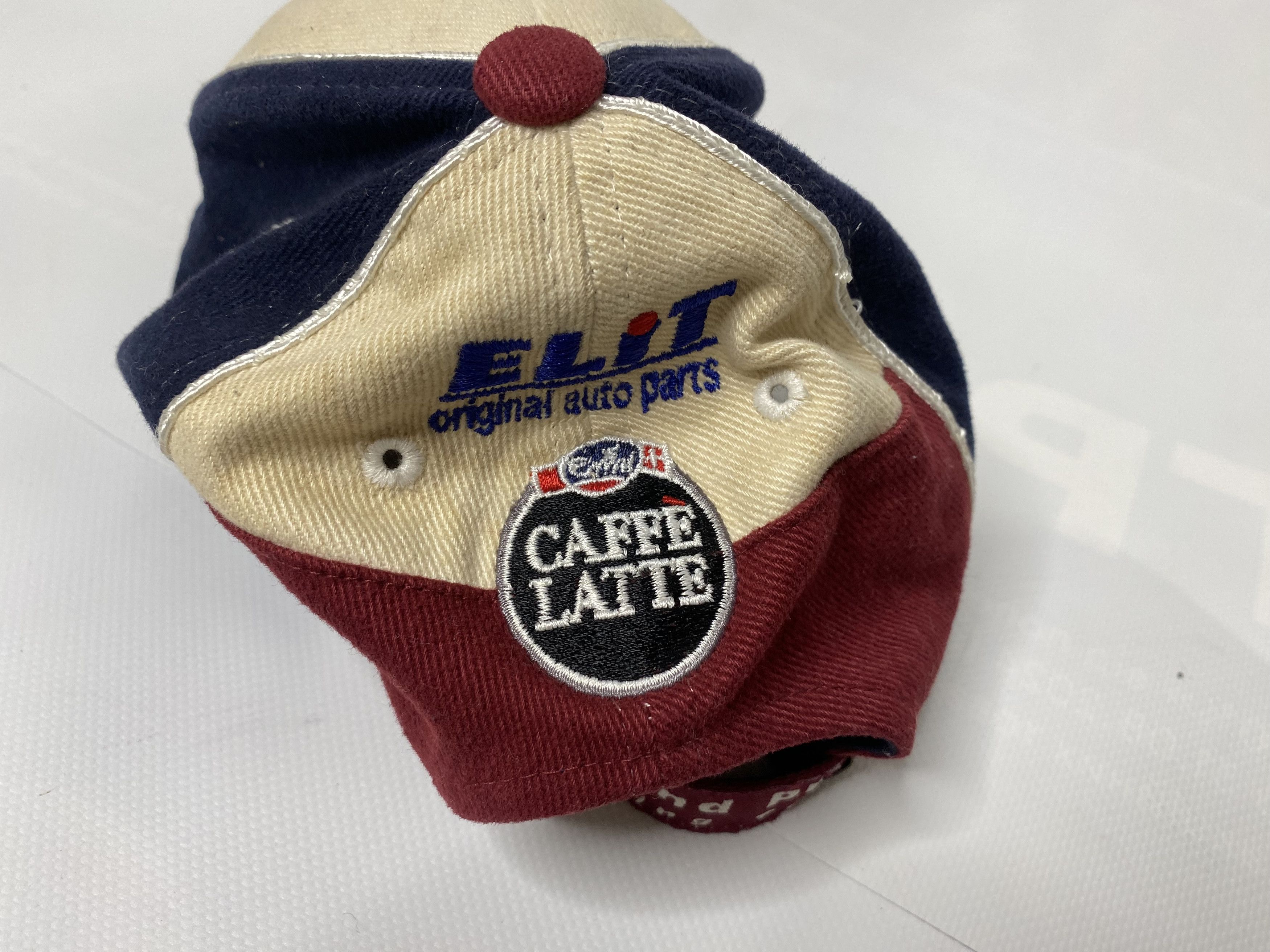 Vintage EMMI CAFFE LATTE GRAND PRIX RACING TEAM HAT CAP ONE SIZE Size ONE SIZE - 3 Thumbnail