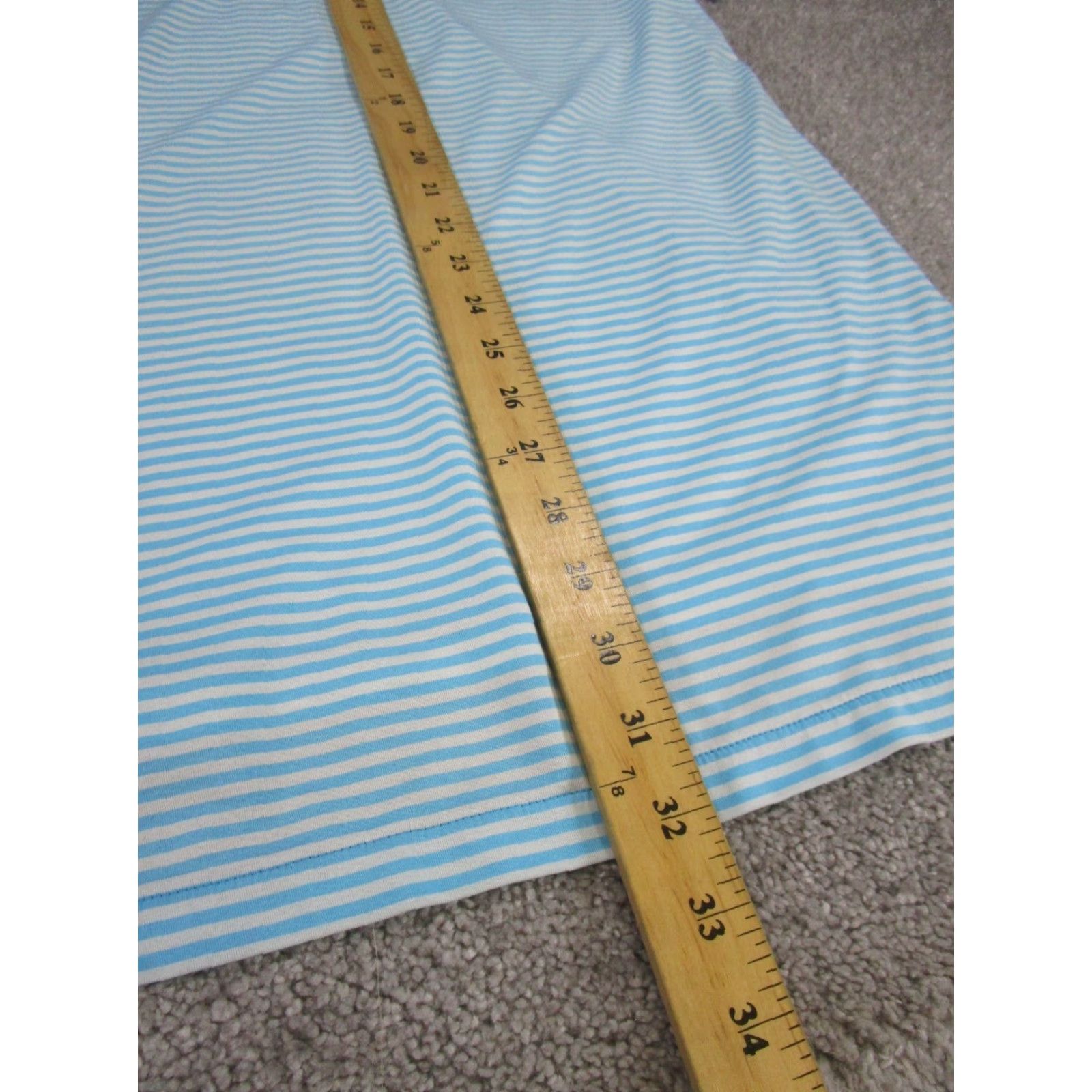 RLX Ralph Lauren RLX Ralph Lauren Polo Shirt Mens Medium White Striped Golf Stretch Outdoor Size US M / EU 48-50 / 2 - 4 Thumbnail