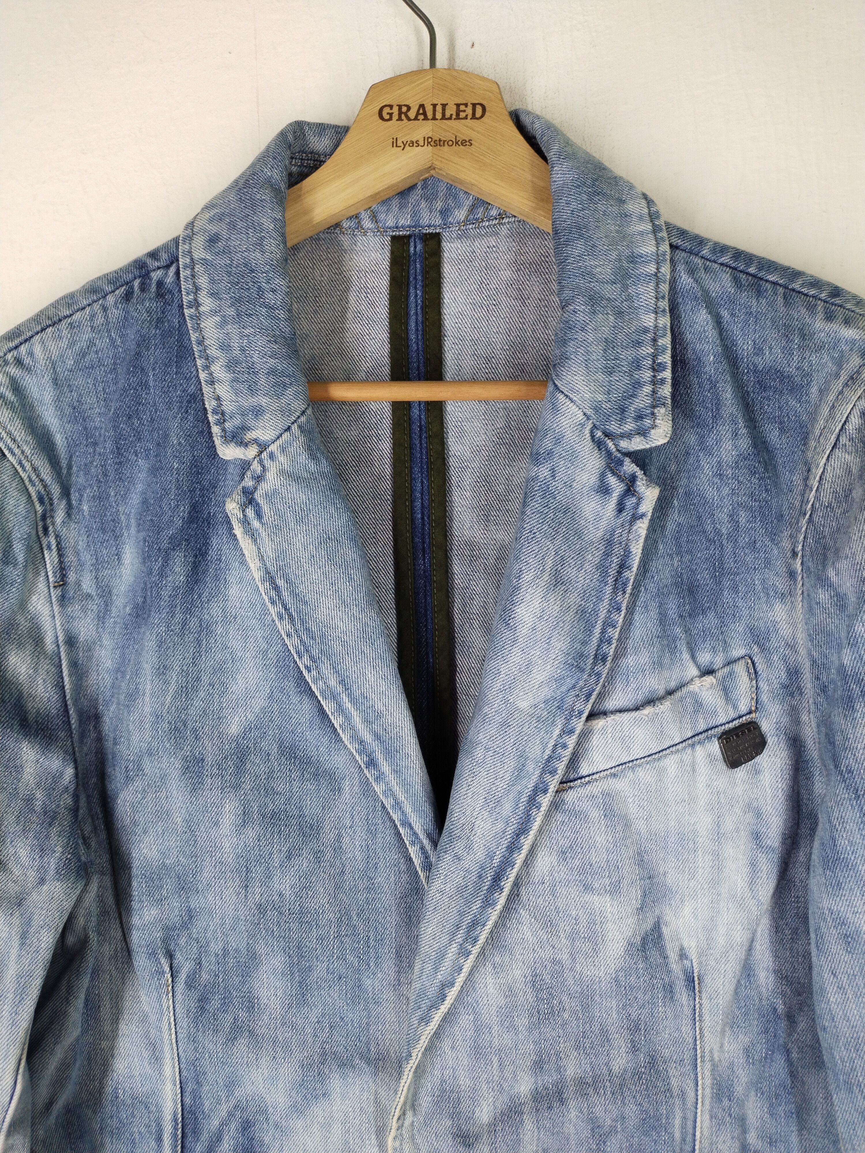 Diesel Vintage Diesel Denim Jacket Punk Seditionaries Jacket Size US M / EU 48-50 / 2 - 2 Thumbnail