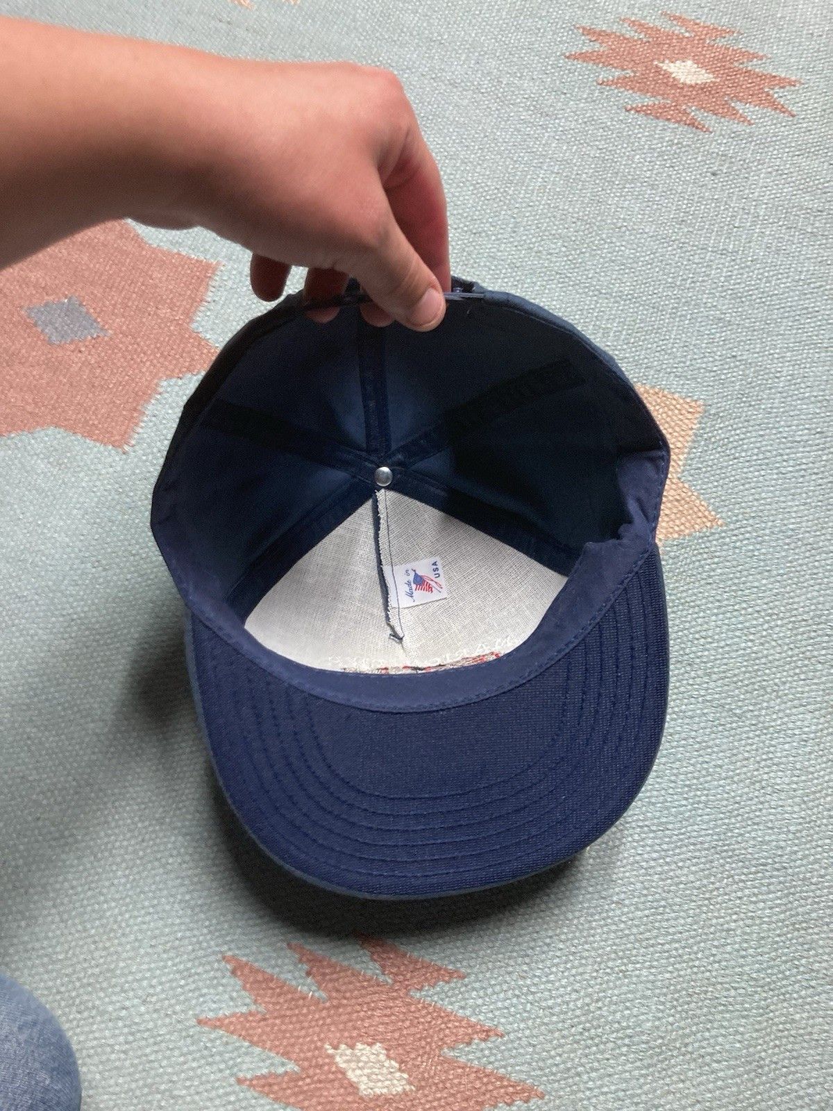 Vintage SnapBack hat Marion township fire department Michigan USA Size ONE SIZE - 5 Thumbnail