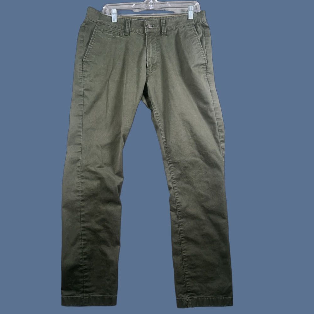 Lucky Brand Lucky Brand 410 Athletic Chino Pants Mens 32x32 Forest Green? Size US 32 / EU 48 - 1 Thumbnail